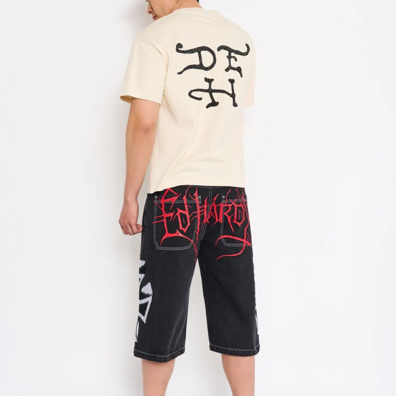 0-crosses-rhinestone-mens-long-denim-shorts-2.webp Crosses Rhinestone Mens Long Denim Shorts