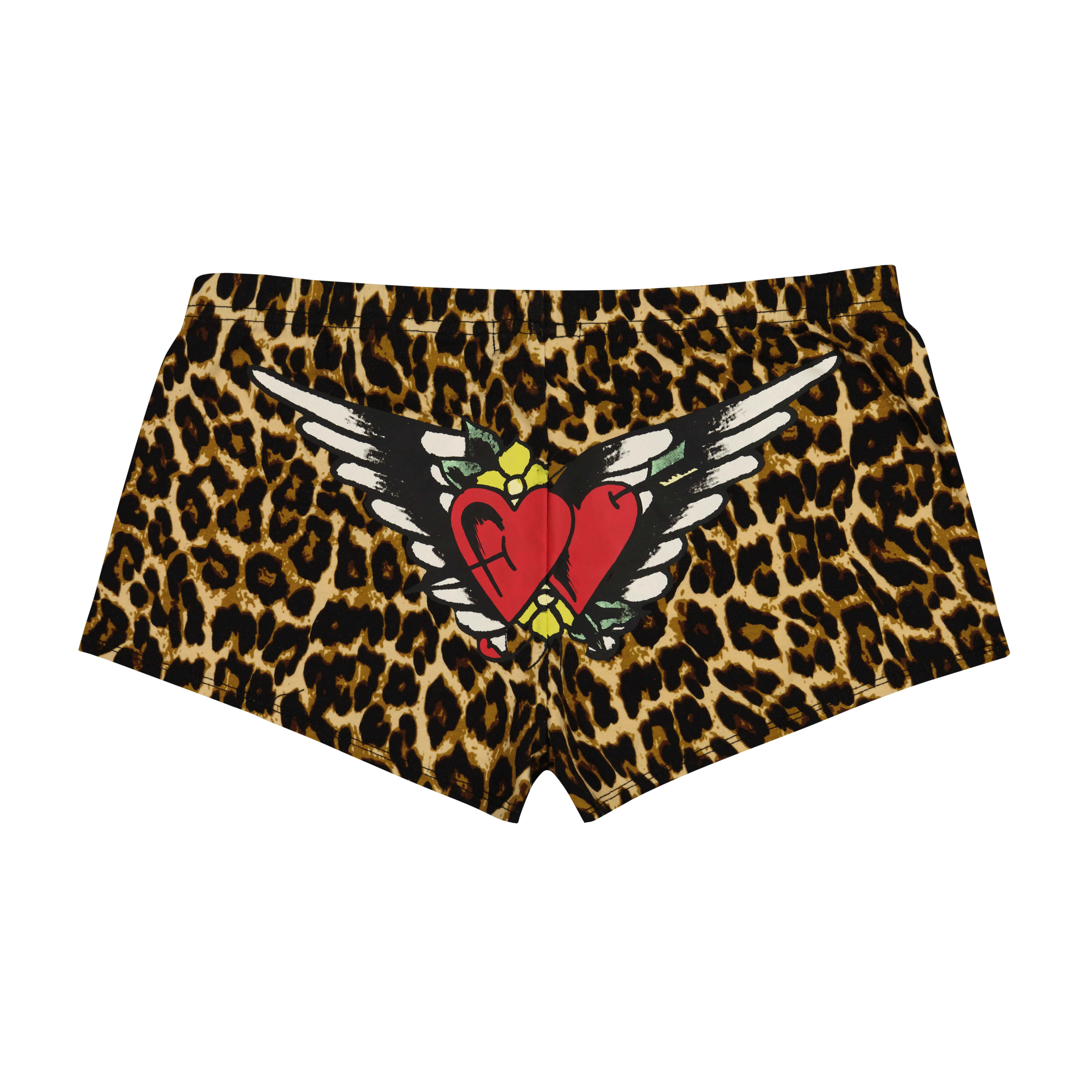 Leopard Booty Shorts
