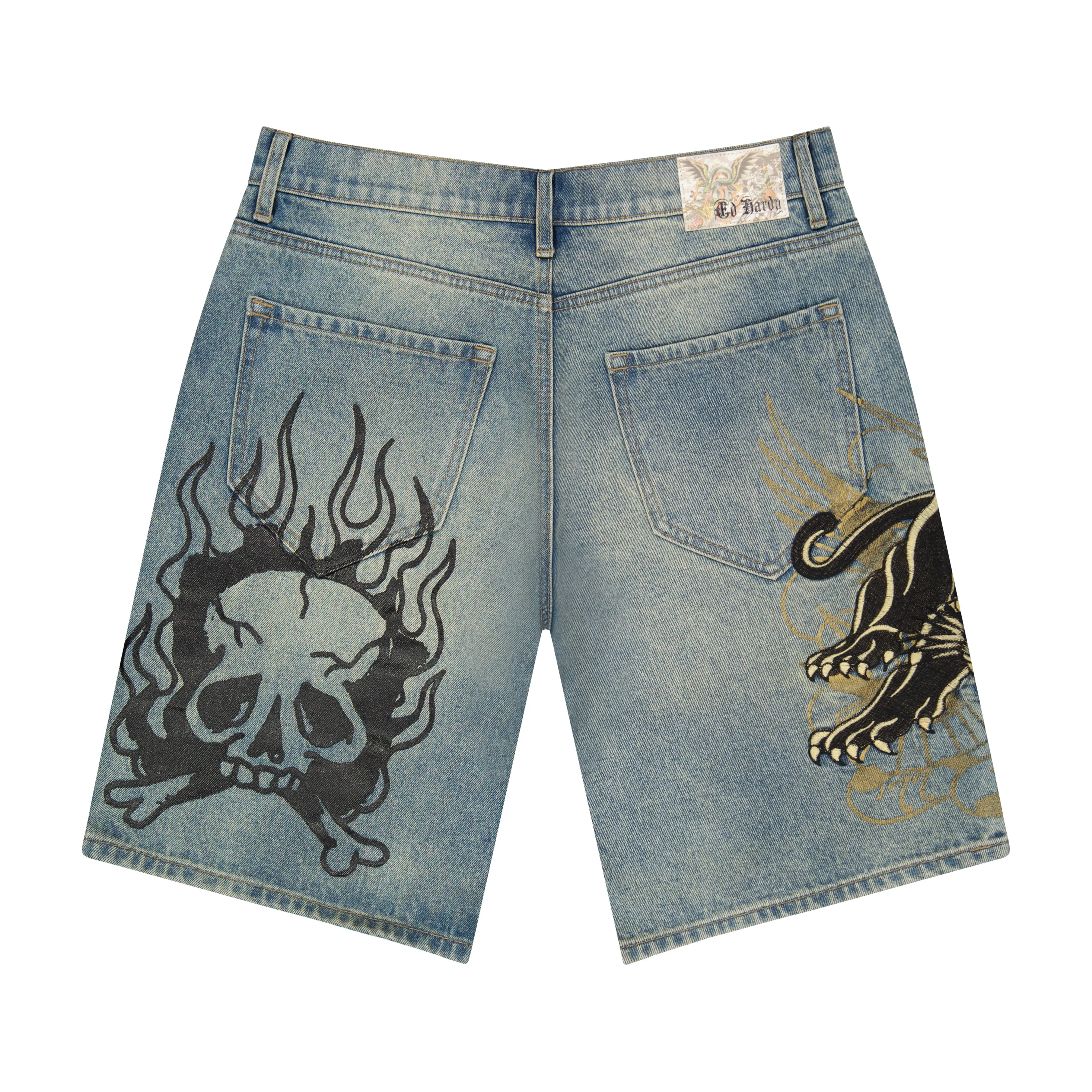 1422-crouching-panther-skater-shorts-3.webp Crouching Panther Skater Shorts