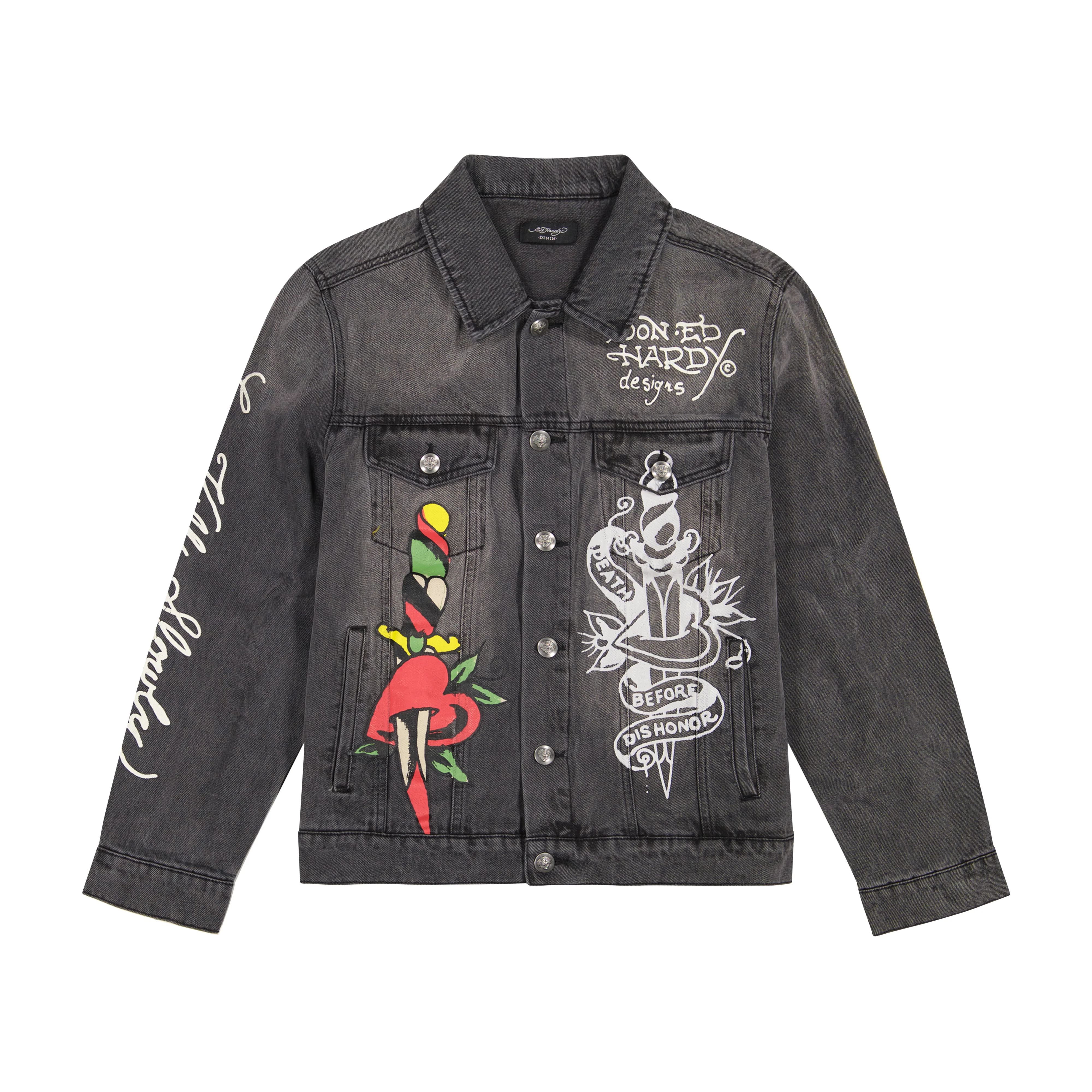 1590-heart-wings-unisex-trucker-jacket-1.webp Heart Wings Unisex Trucker jacket
