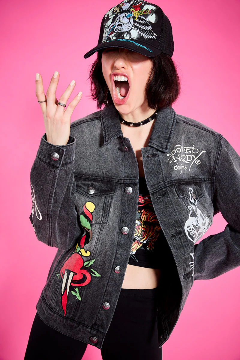 1590-heart-wings-unisex-trucker-jacket-2.webp Heart Wings Unisex Trucker jacket