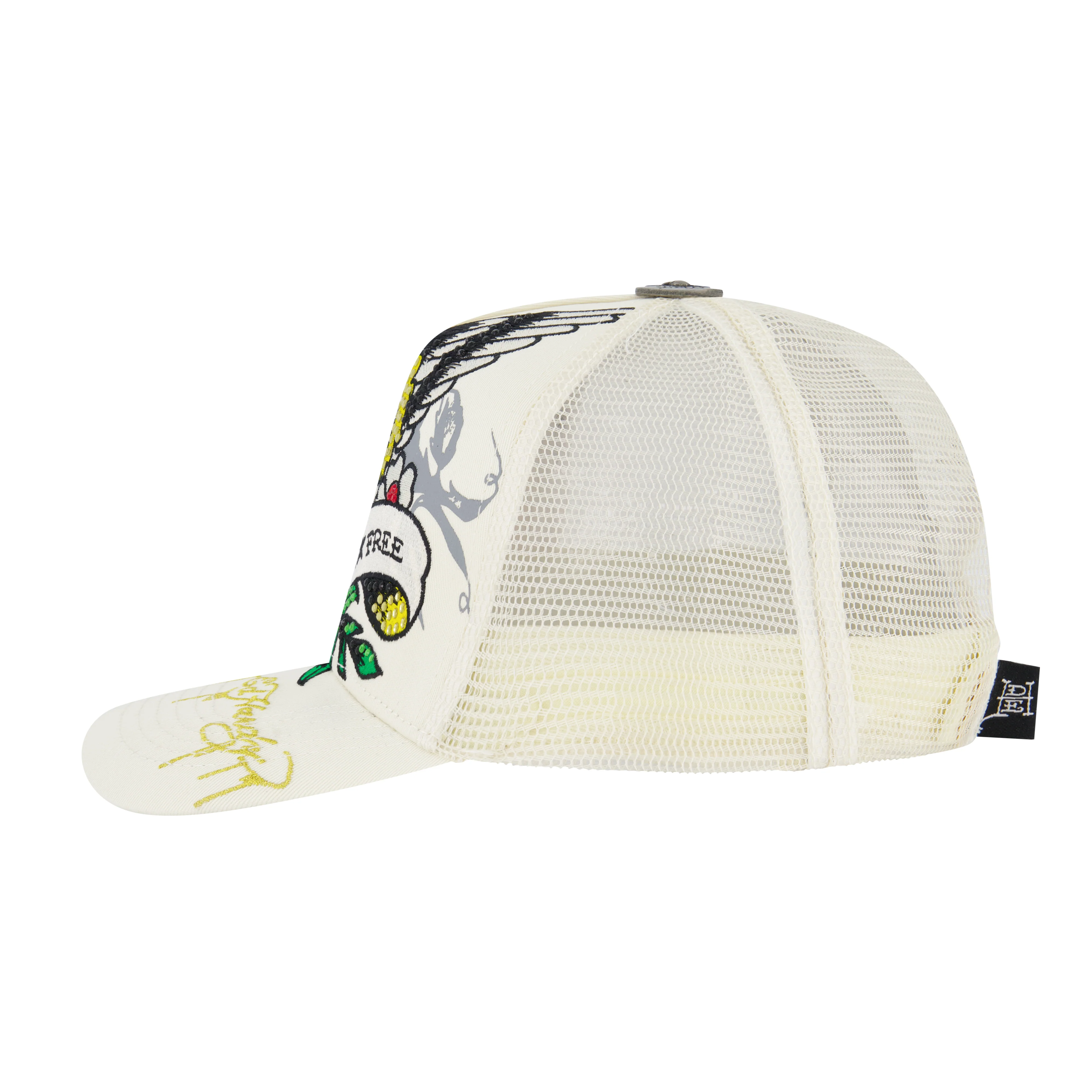1782-cherub-rhinestone-trucker-hat-2.webp Cherub Rhinestone Trucker Hat