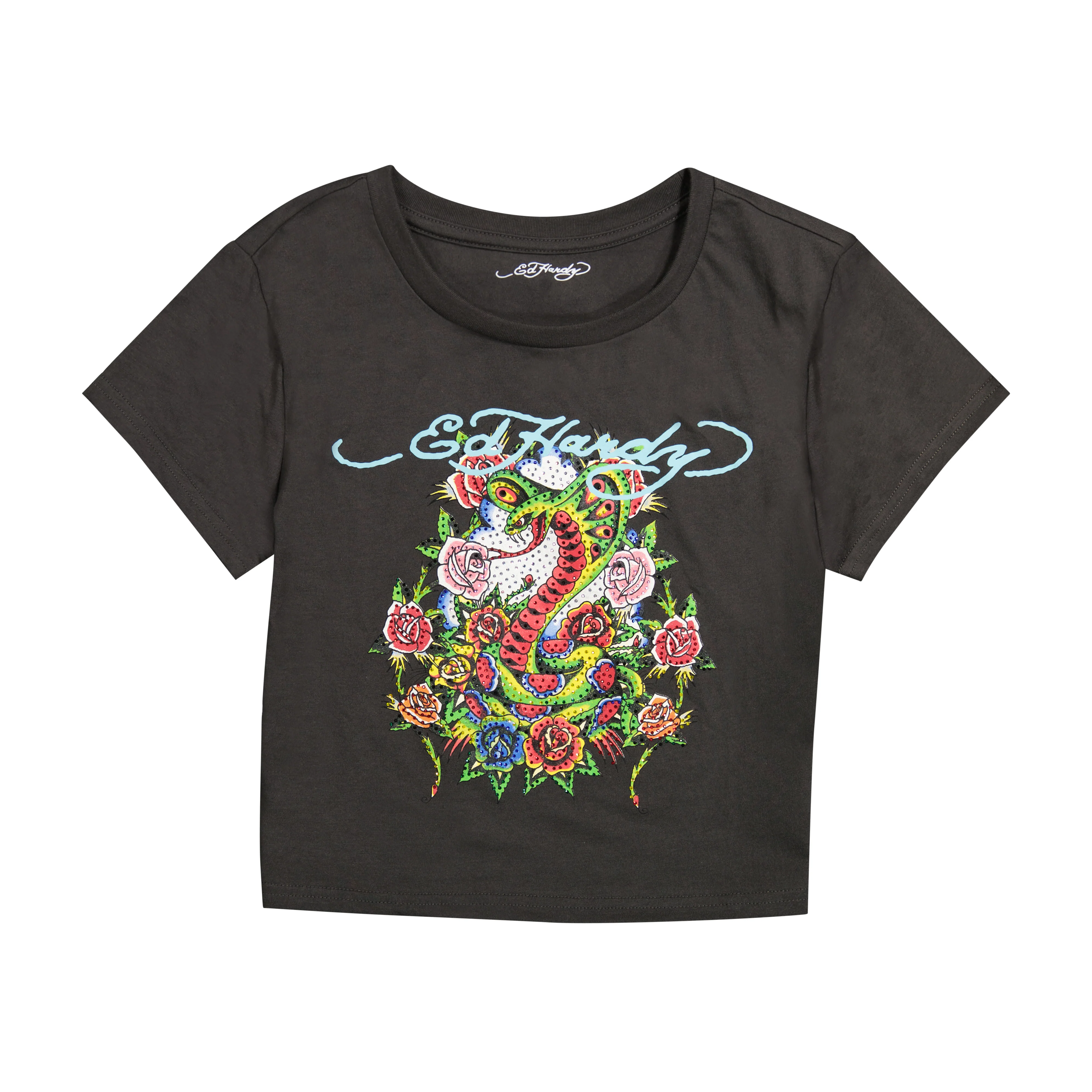 Cobra Roses Baby Tee