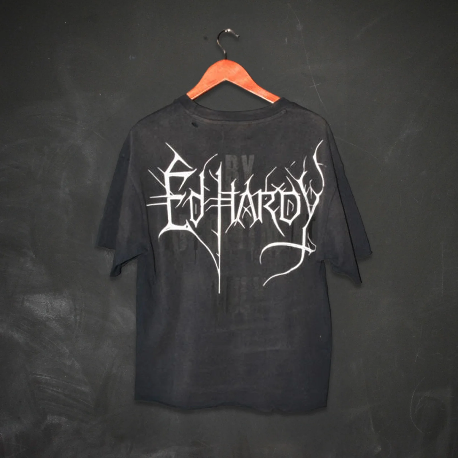 Cross Cropped Mens Boxy Tee