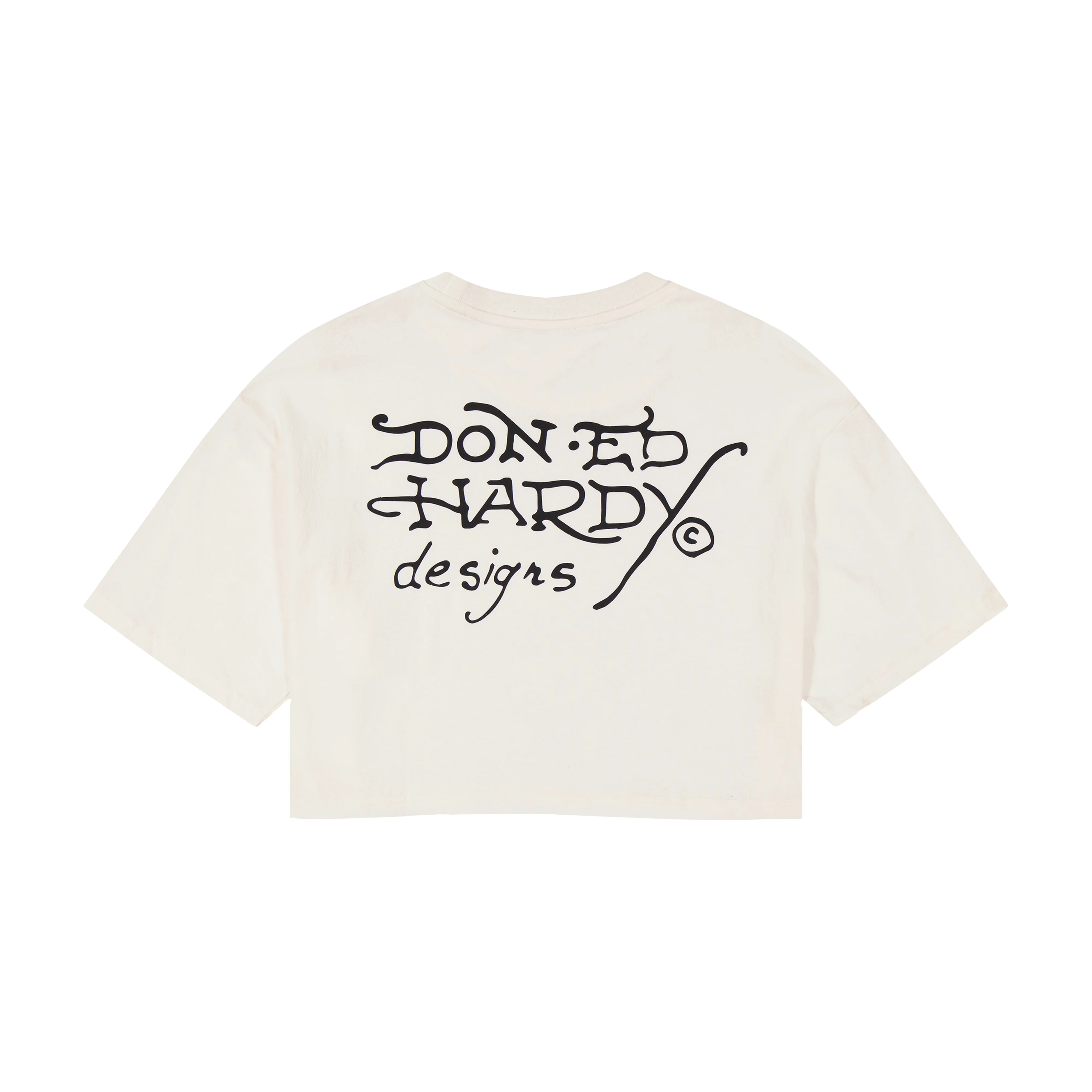 Cross Heart Cropped Boxy Tee