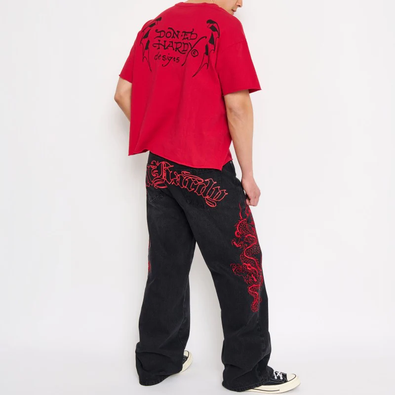 196-dragons-baggy-embroidered-wide-leg-jeans-3.webp Dragons Baggy Embroidered Wide Leg Jeans