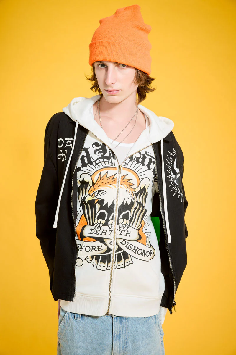 2044-death-before-dishonor-fleece-zip-front-hoodie-2.webp Death Before Dishonor Fleece Zip Front Hoodie