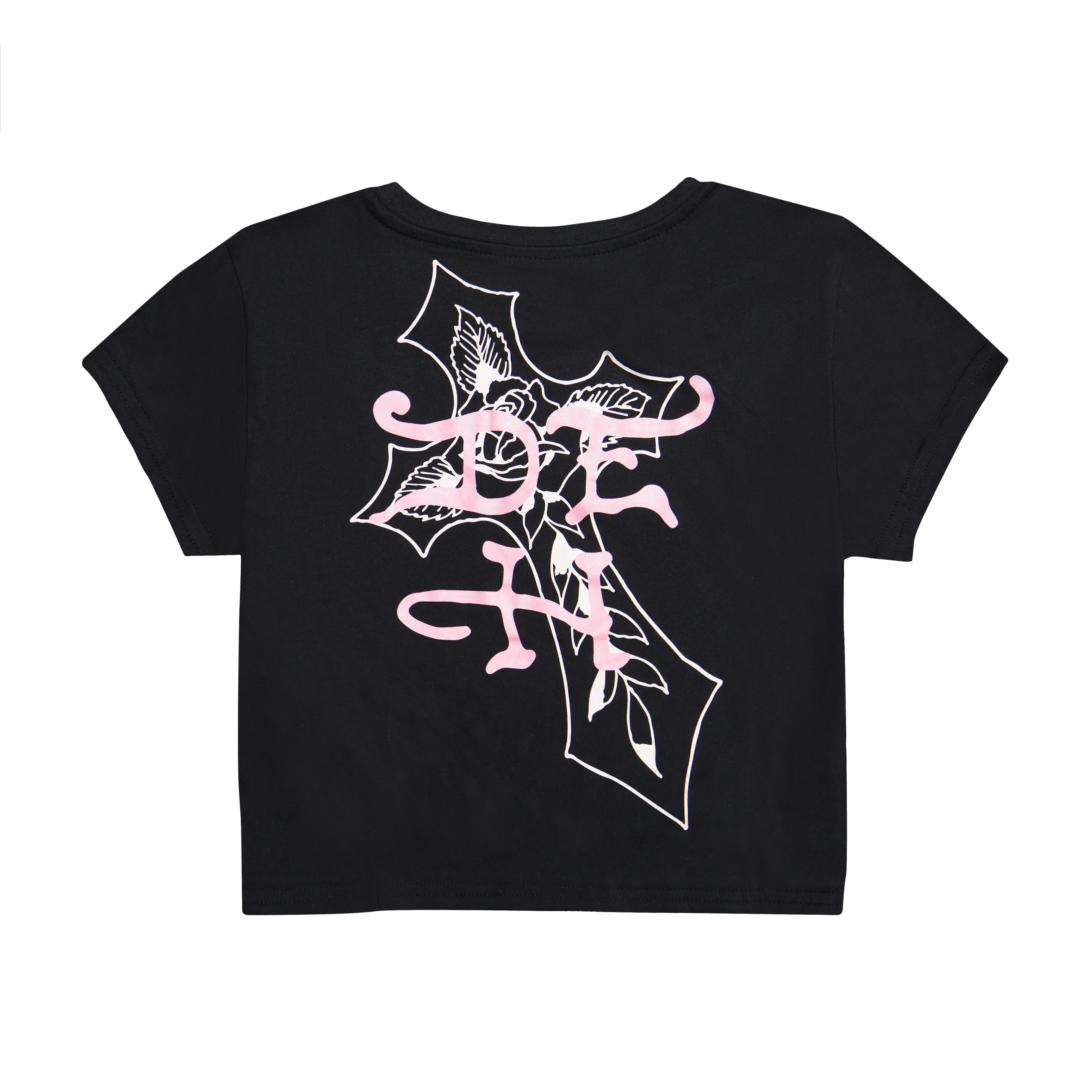 Flame Cross Baby Tee