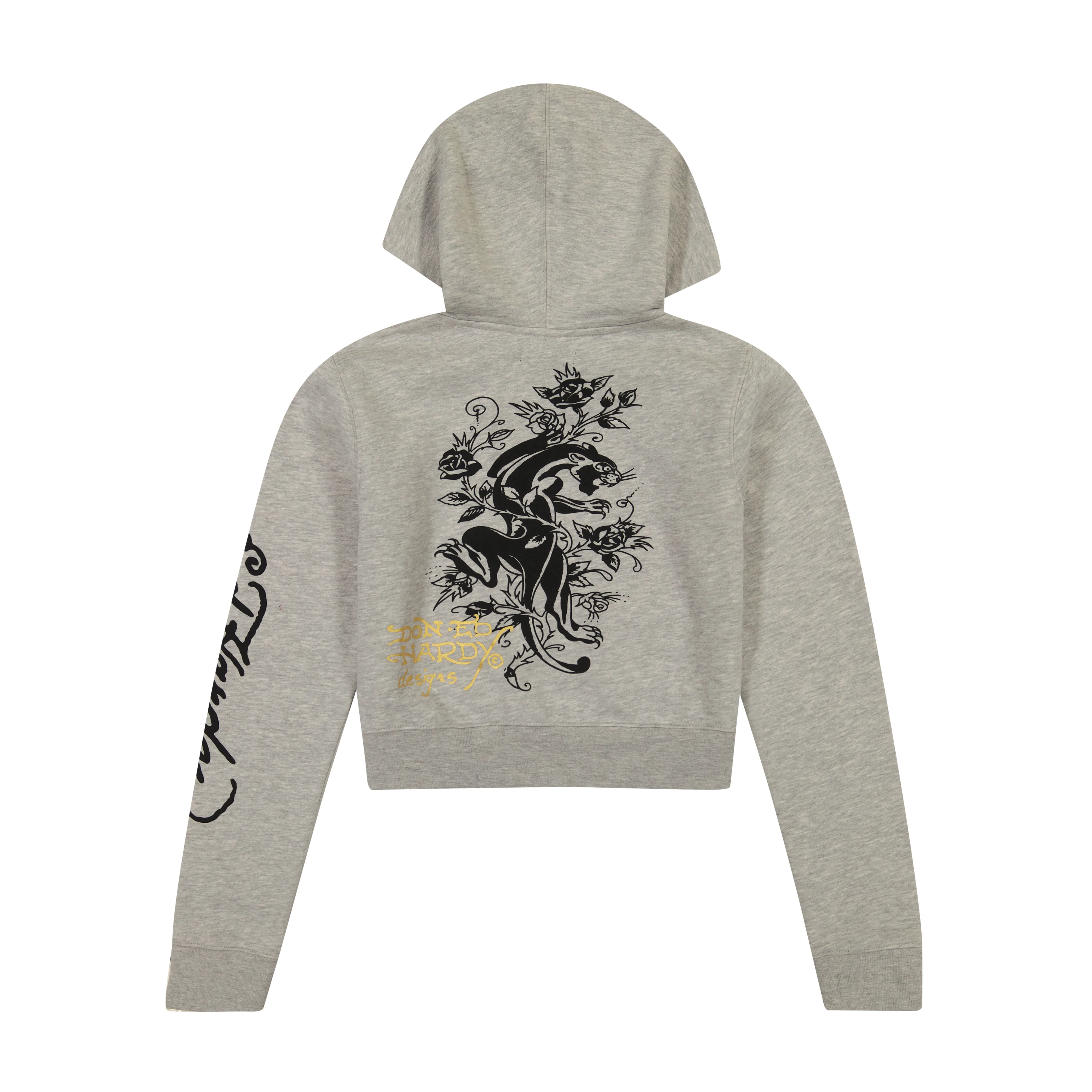 Heart Roses Zip Hoodie