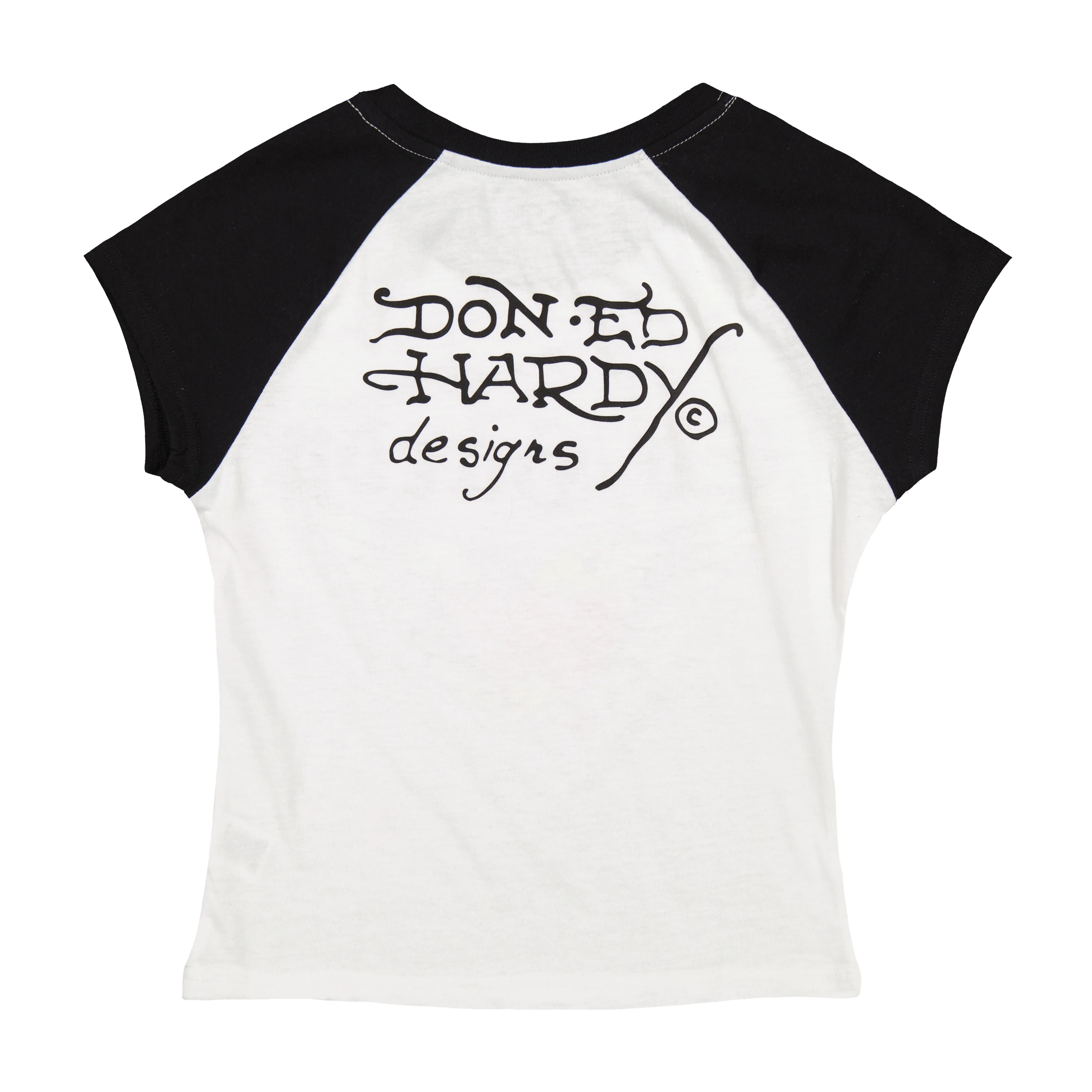 Heart Wings Raglan Cap Sleeve Tee