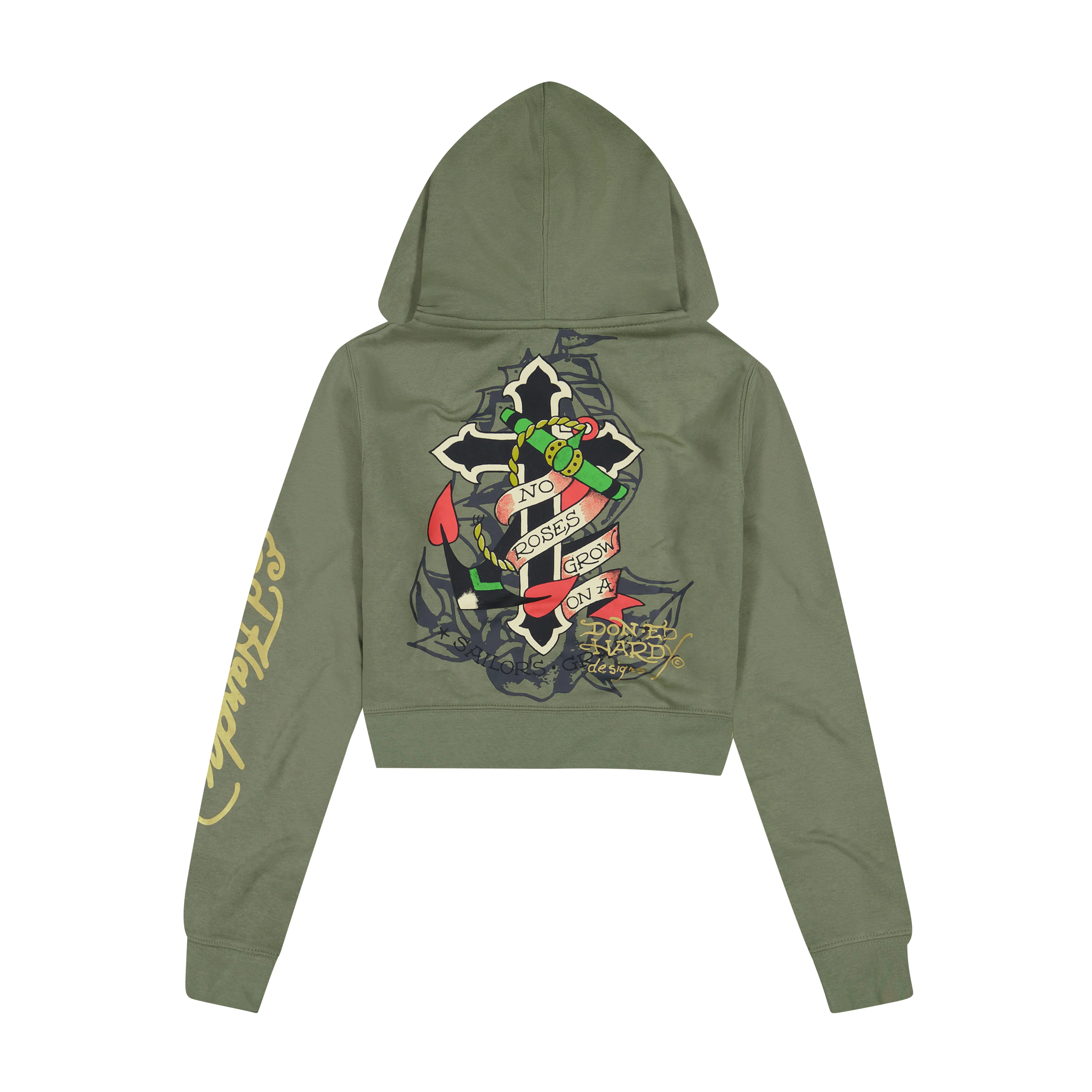 Hello Sailor Zip Front Hoodie
