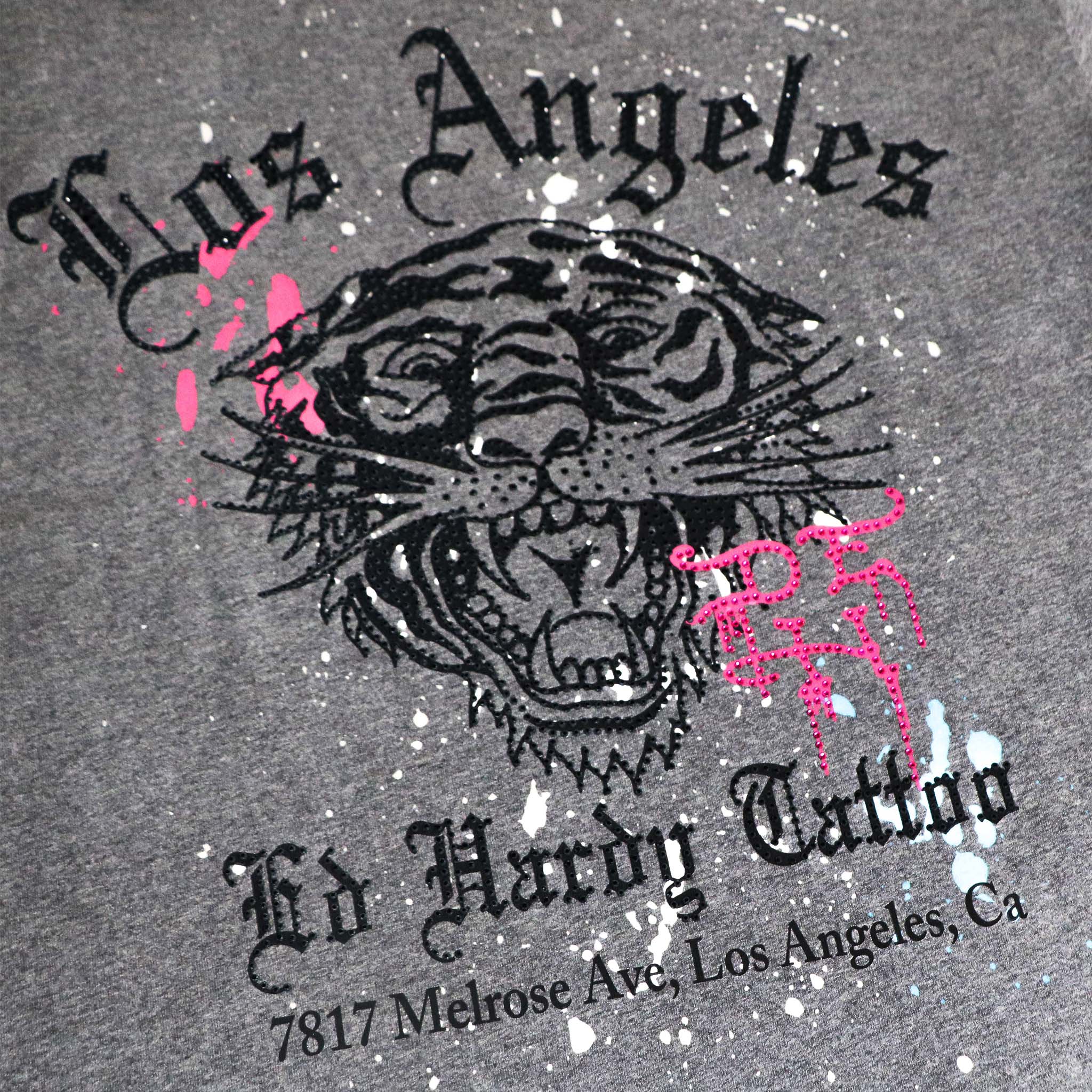 Limited Edition- LA Tiger Rhinestone Tee