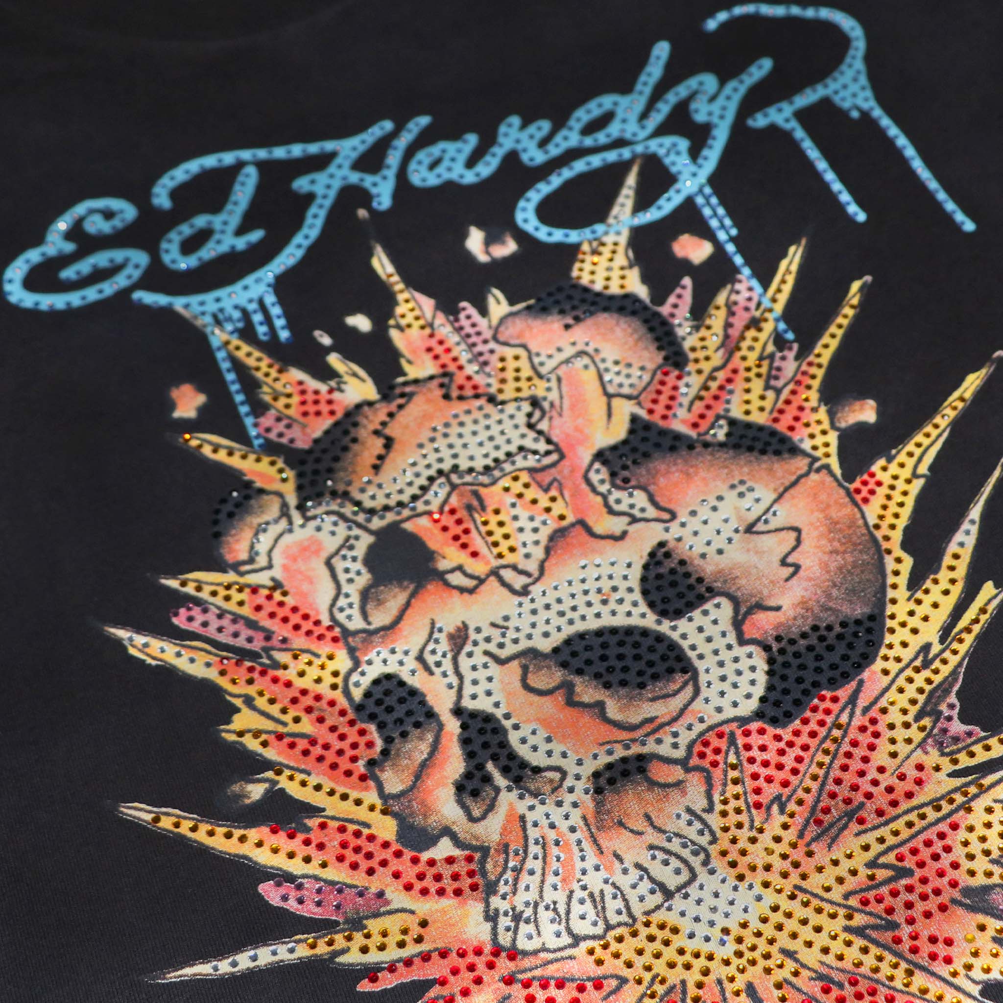 2630-limited-edition-fire-skull-rhinestone-tee-3.jpg Limited Edition— Fire Skull Rhinestone Tee
