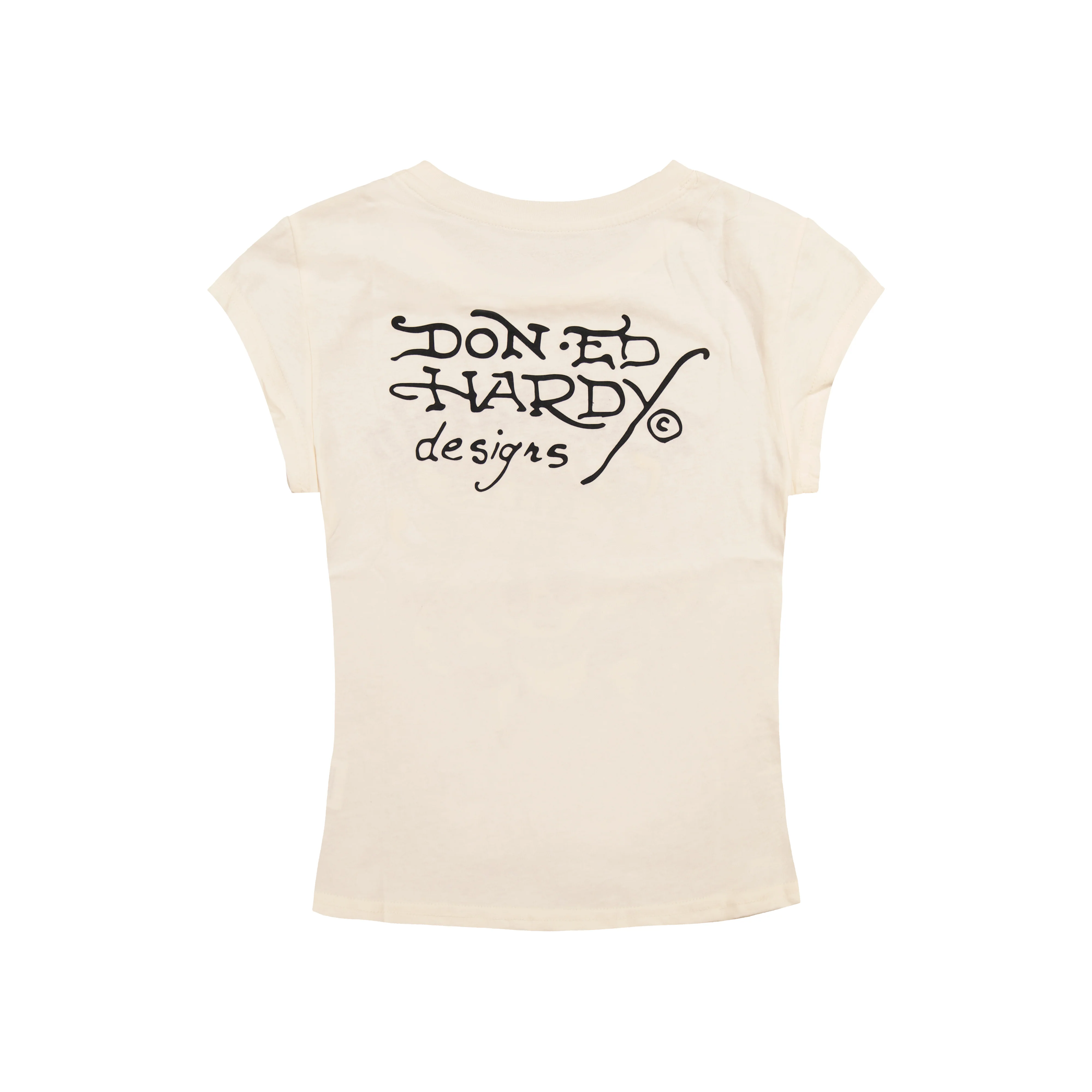 LKS Skull Rhinestone Cap Sleeve Tee