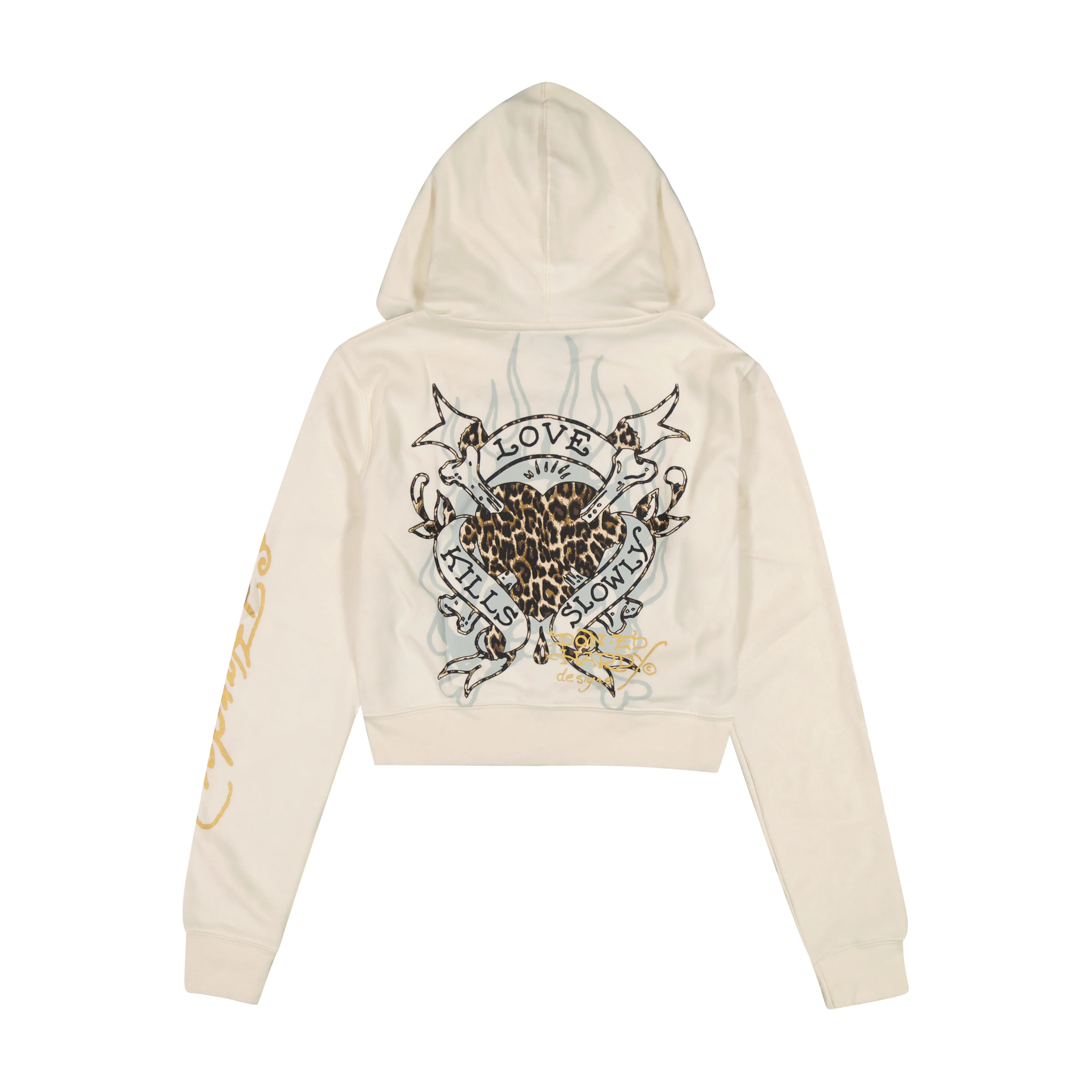 LKS Skull Zip Front Hoodie