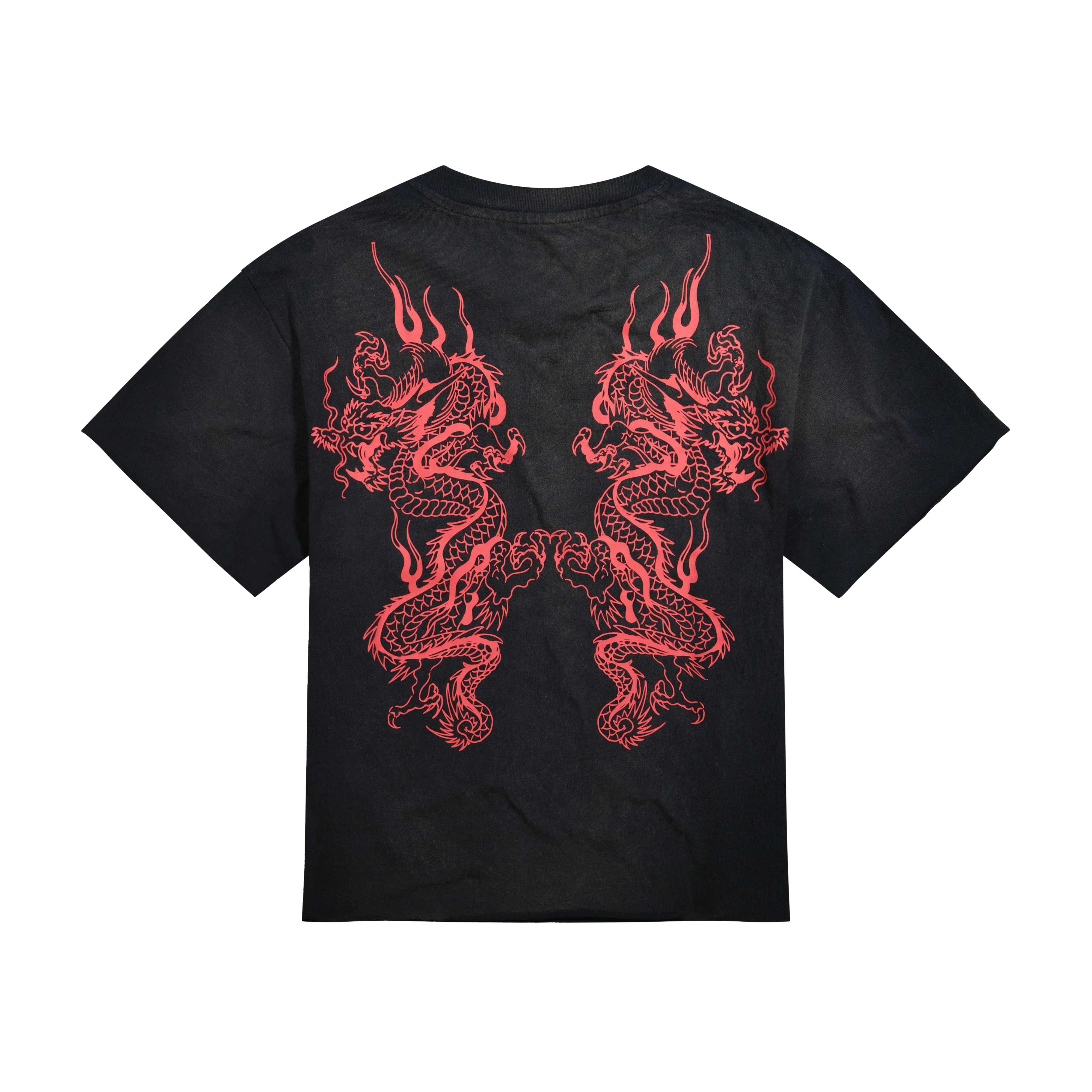 Mary Dragons Boxy Cropped Tee