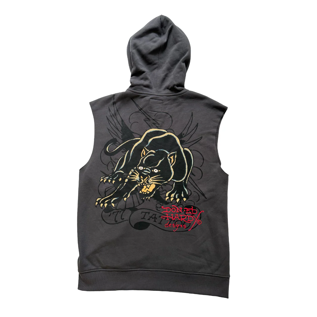 2964-panther-skull-fleece-cut-off-hoodie-3.webp Panther Skull Fleece Cut Off Hoodie