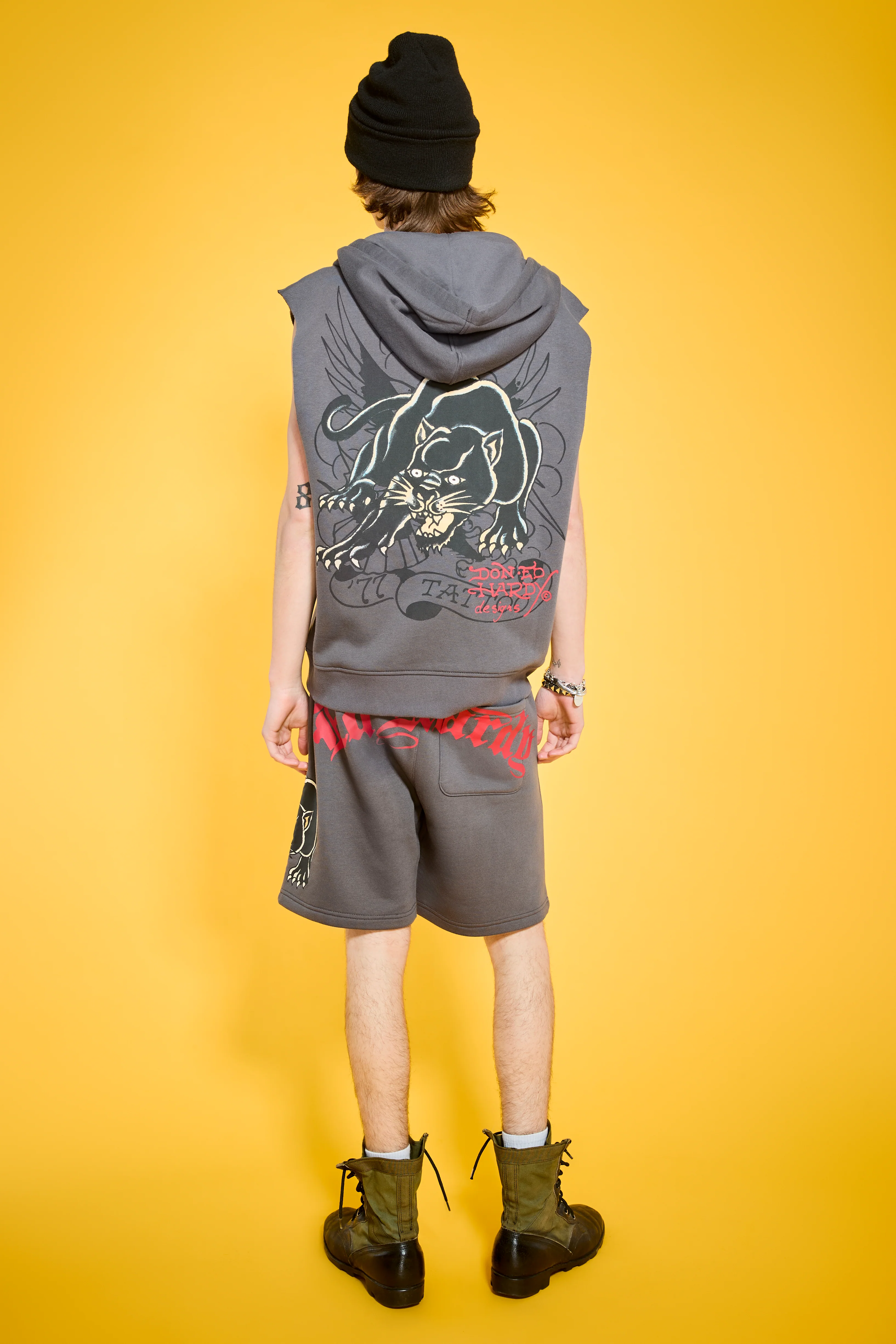 2964-panther-skull-fleece-cut-off-hoodie-4.webp Panther Skull Fleece Cut Off Hoodie