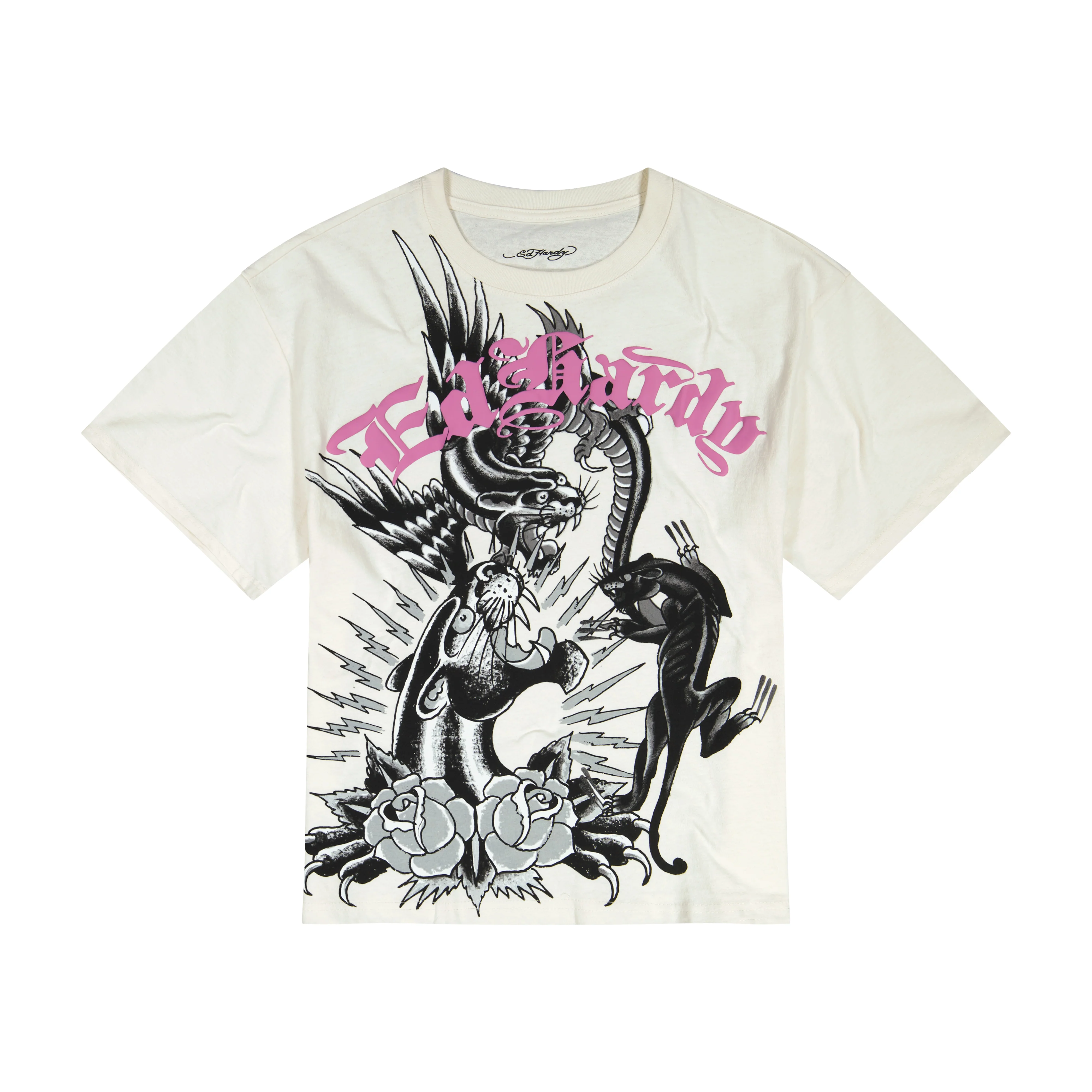 Panthers Puff Print Boxy Tee
