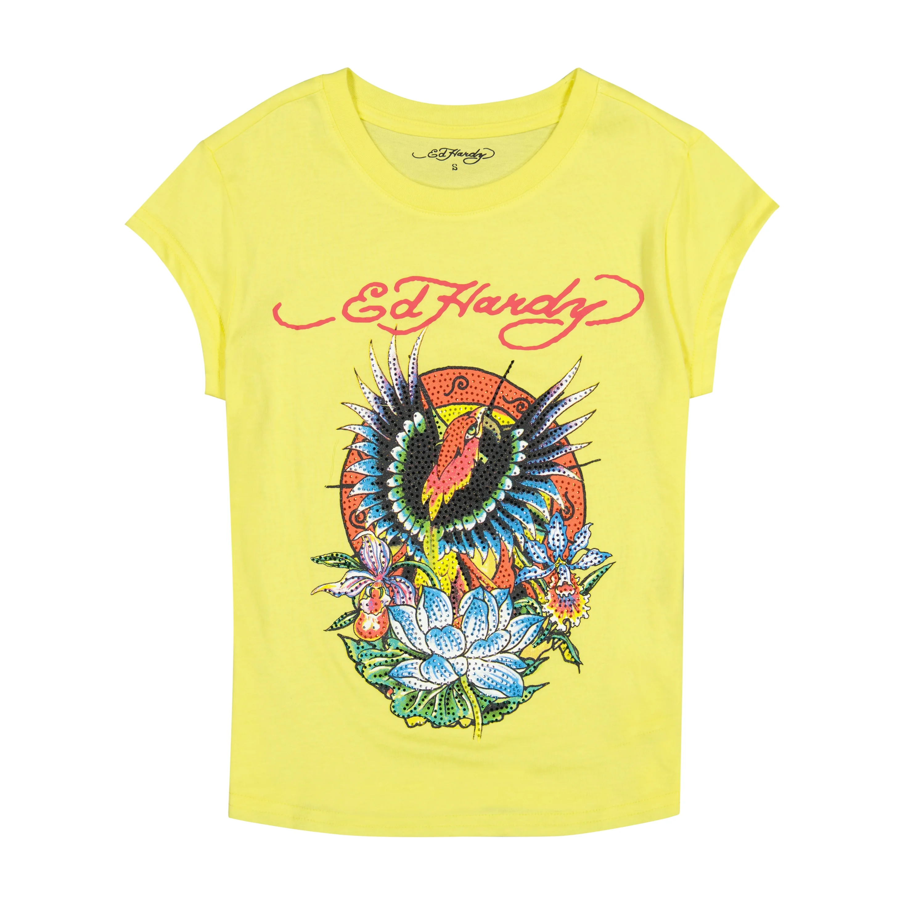 3042-phoenix-rhinestone-cap-sleeve-tee-1.webp Phoenix Rhinestone Cap Sleeve Tee