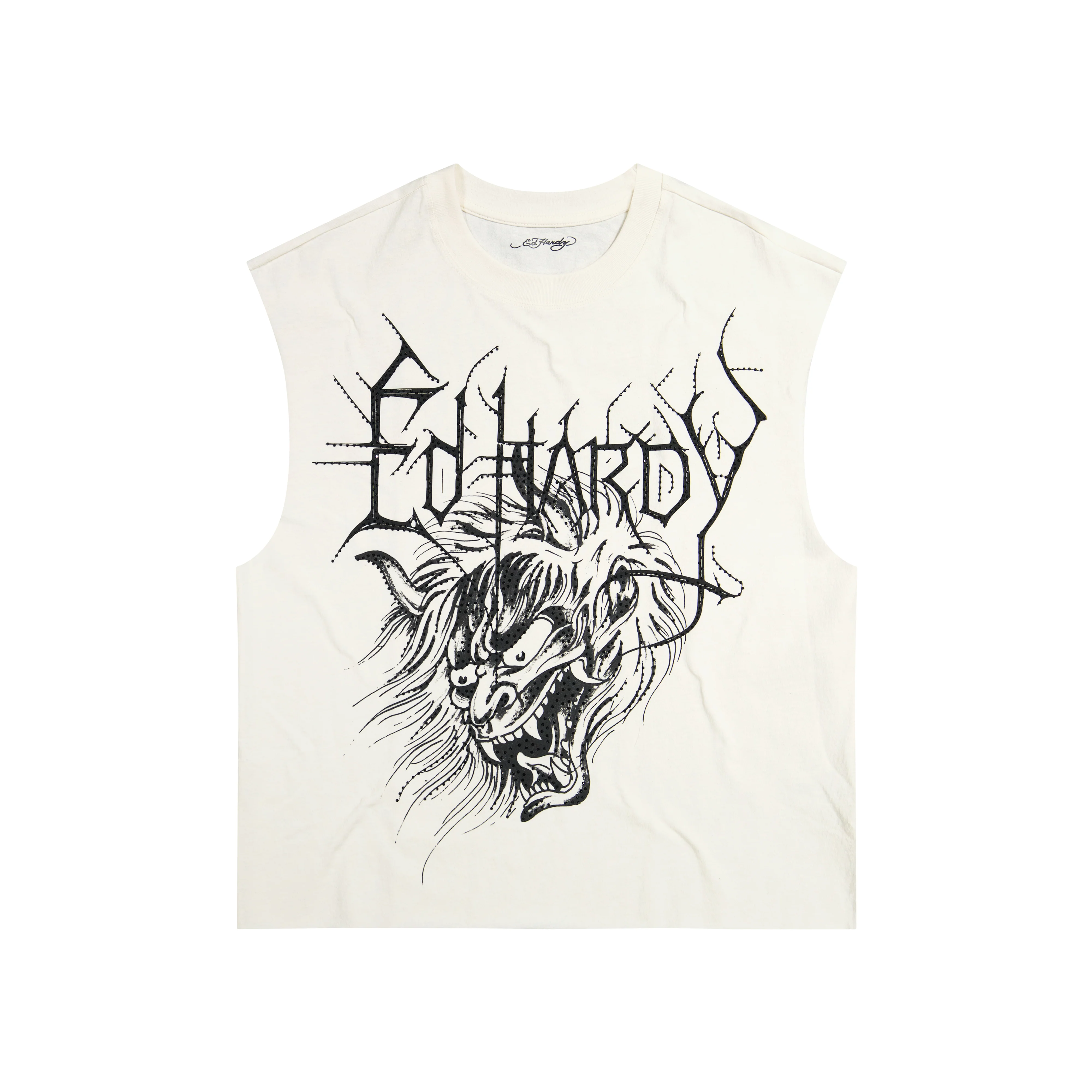 329-demon-head-rhinestone-boxy-cropped-tee-1.webp Demon Head Rhinestone Boxy Cropped Tee