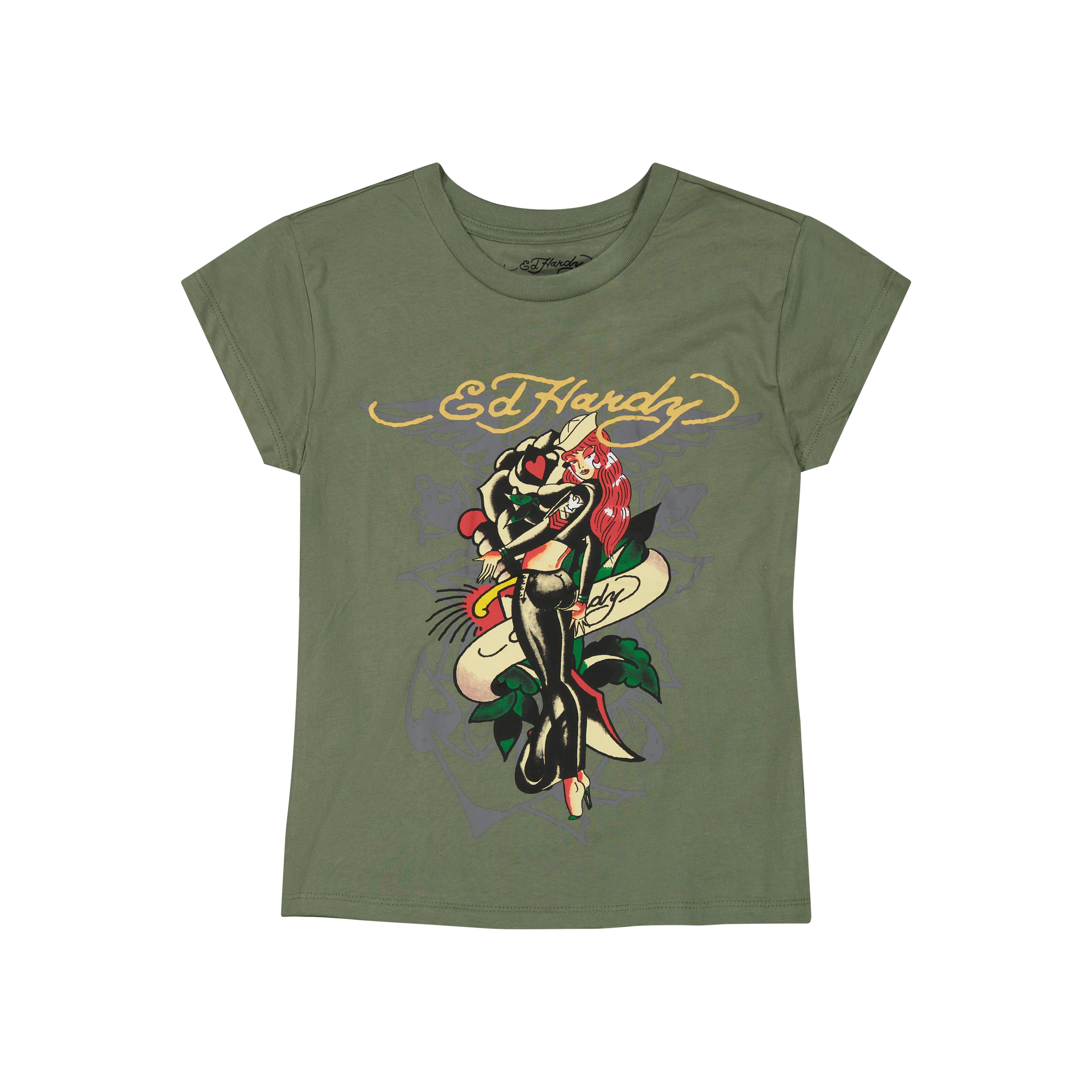 Sailor Girl Cap Sleeve Tee