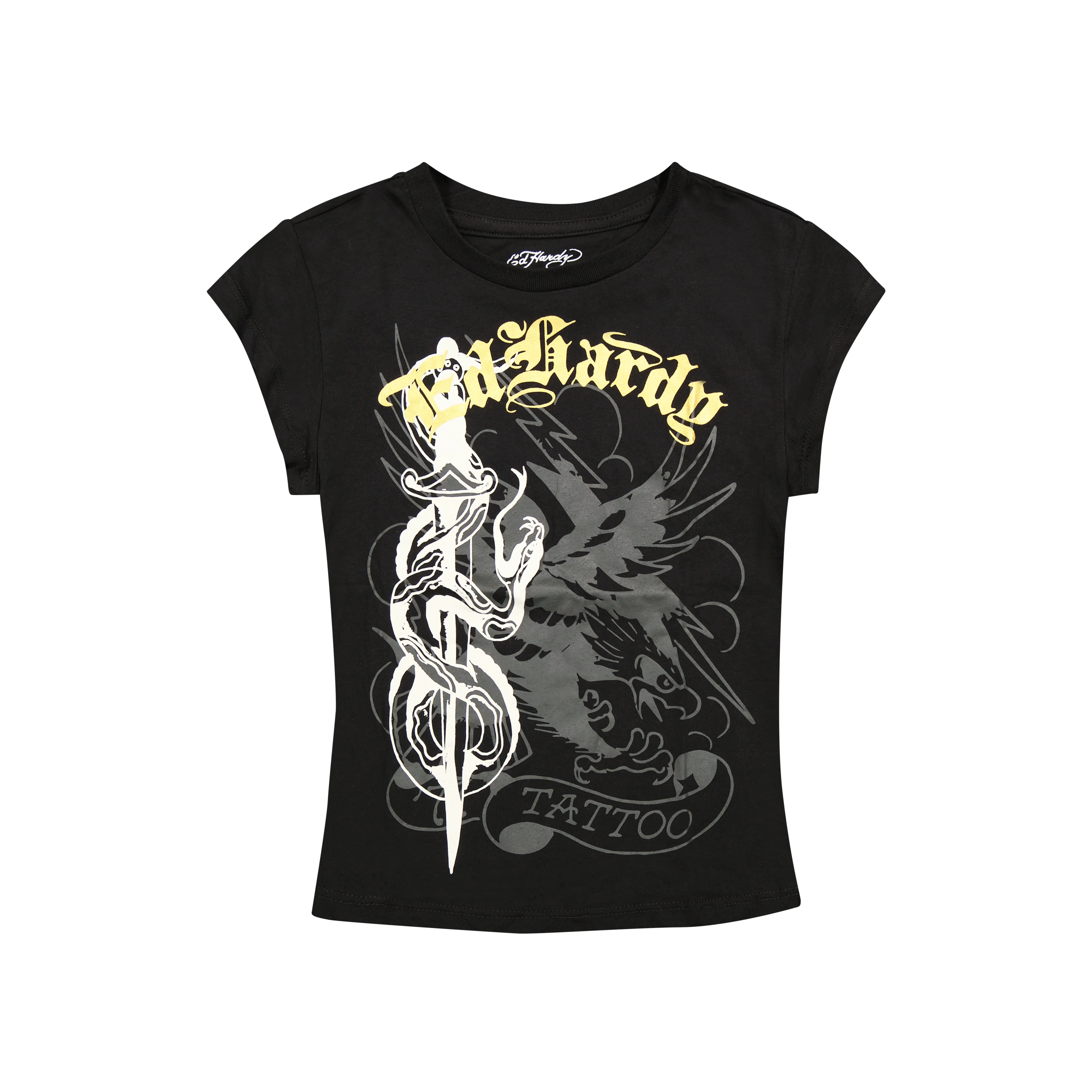 Snake Dagger Cap Sleeve Tee