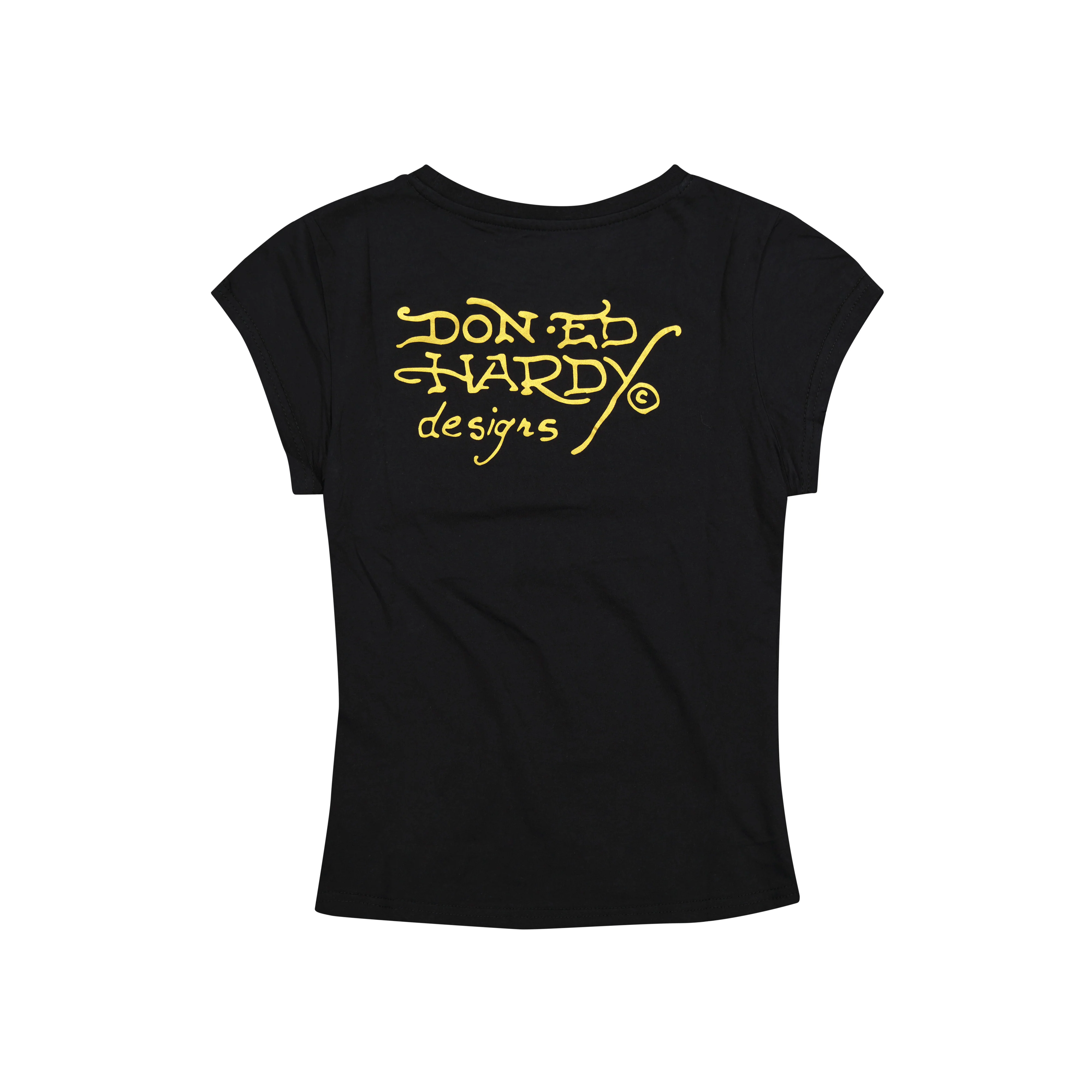 3460-swallow-rose-rhinestone-fitted-tee-2.webp Swallow Rose Rhinestone Fitted Tee