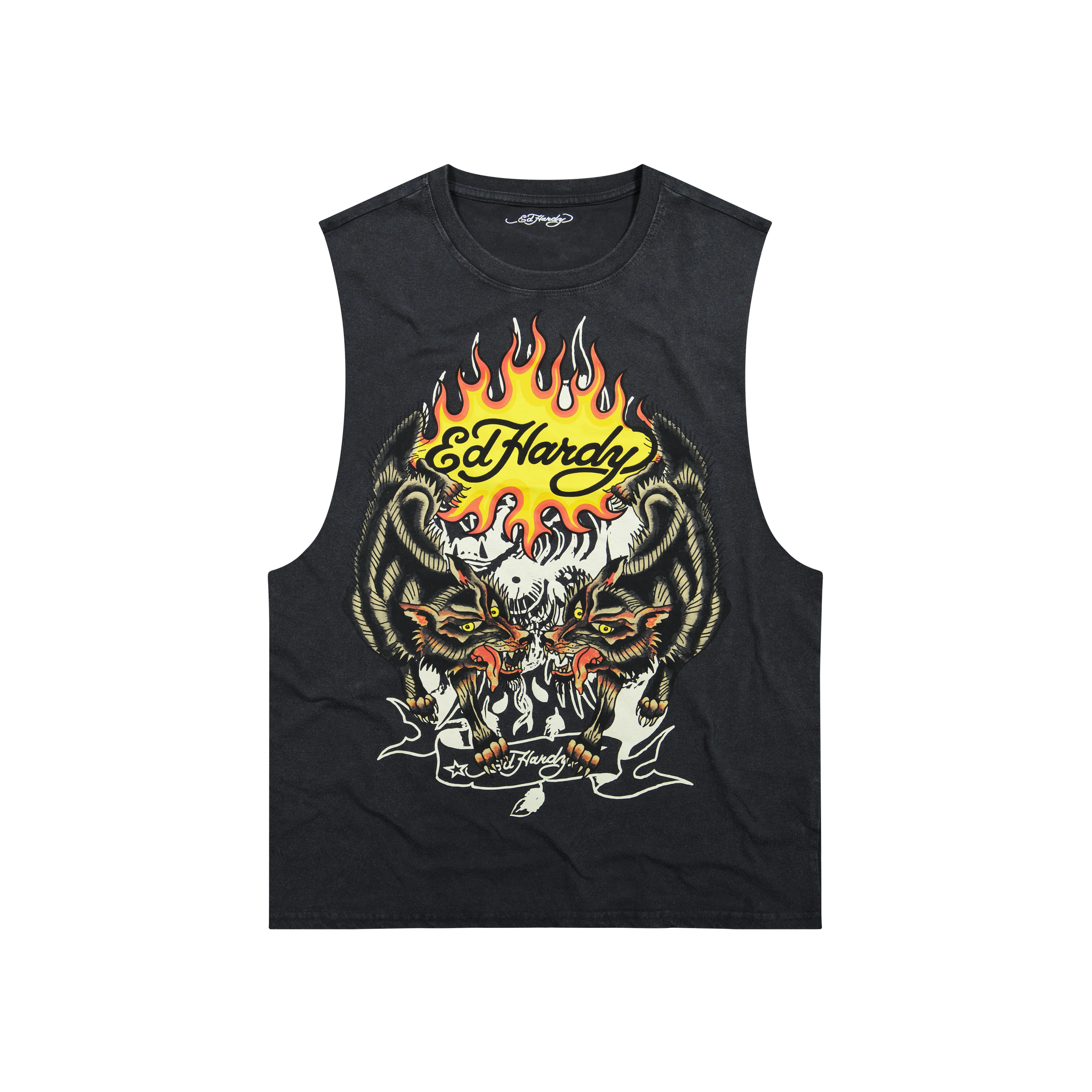 Wolves Mens Cut Off Tee