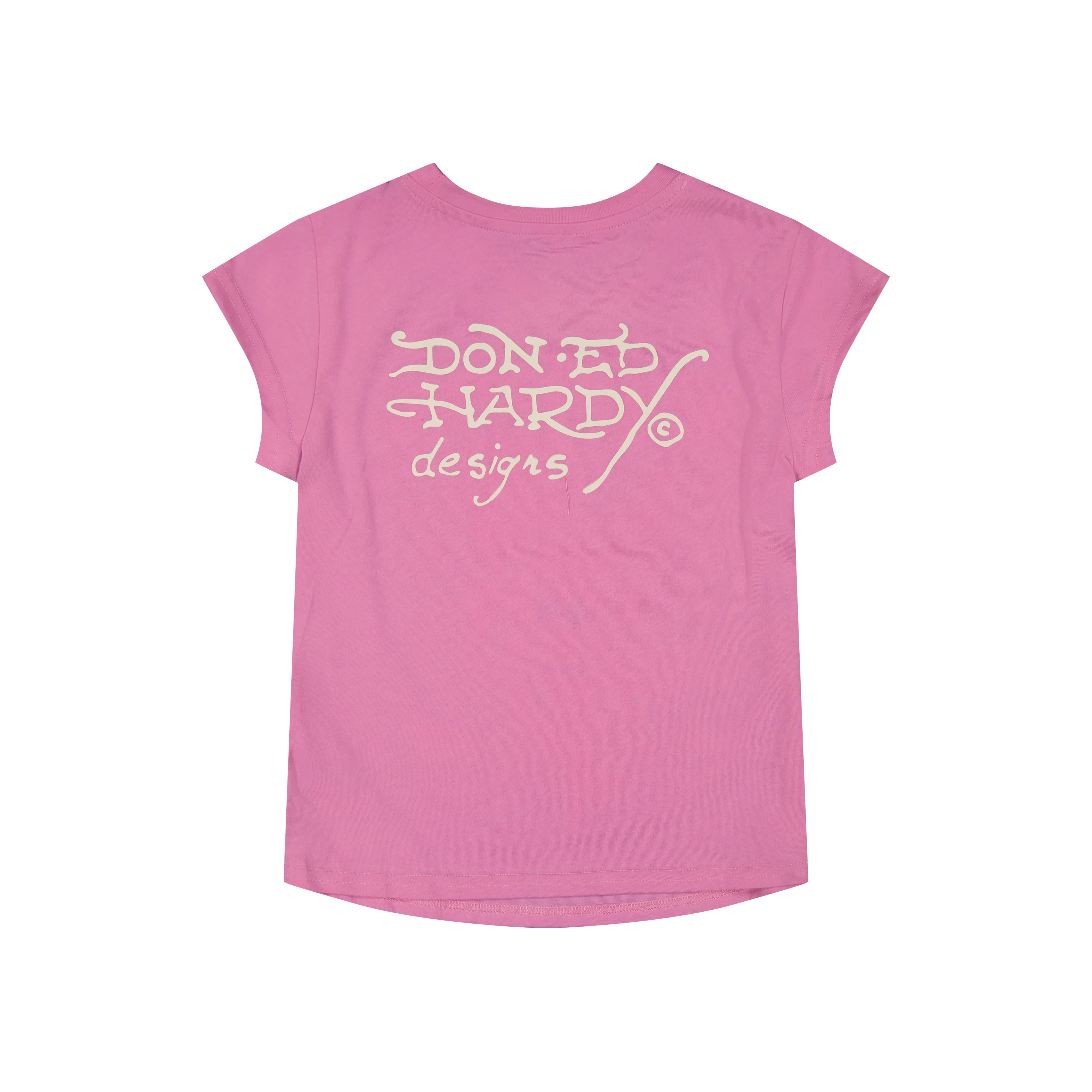 Yolo Girl Rhinestone Cap Sleeve Tee