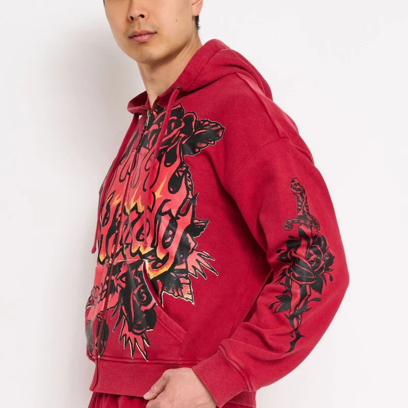 439-skull-flowers-boxy-zip-hoodie-3.webp Skull Flowers Boxy Zip Hoodie