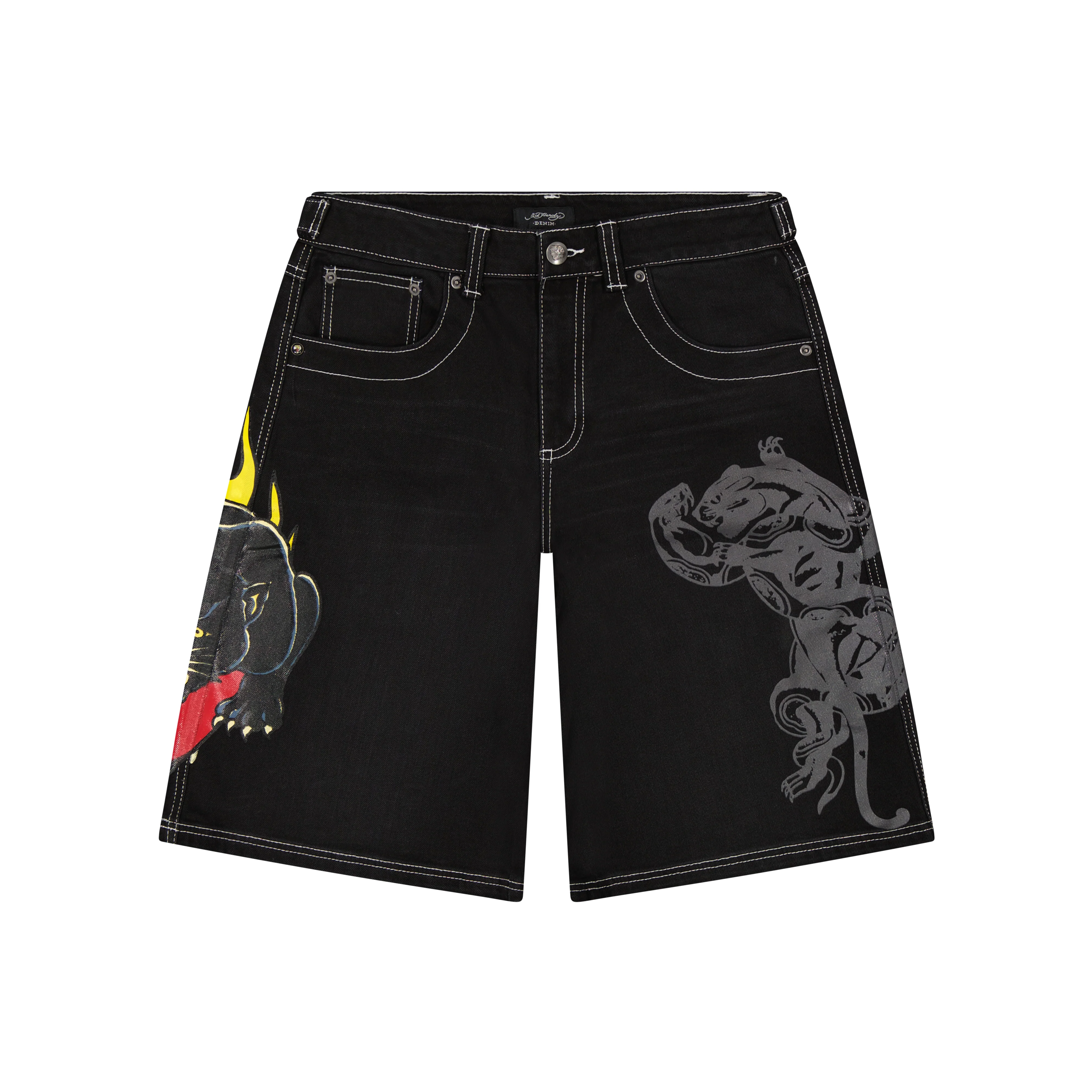 445-panther-heart-denim-shorts-1.webp Panther Heart Denim Shorts