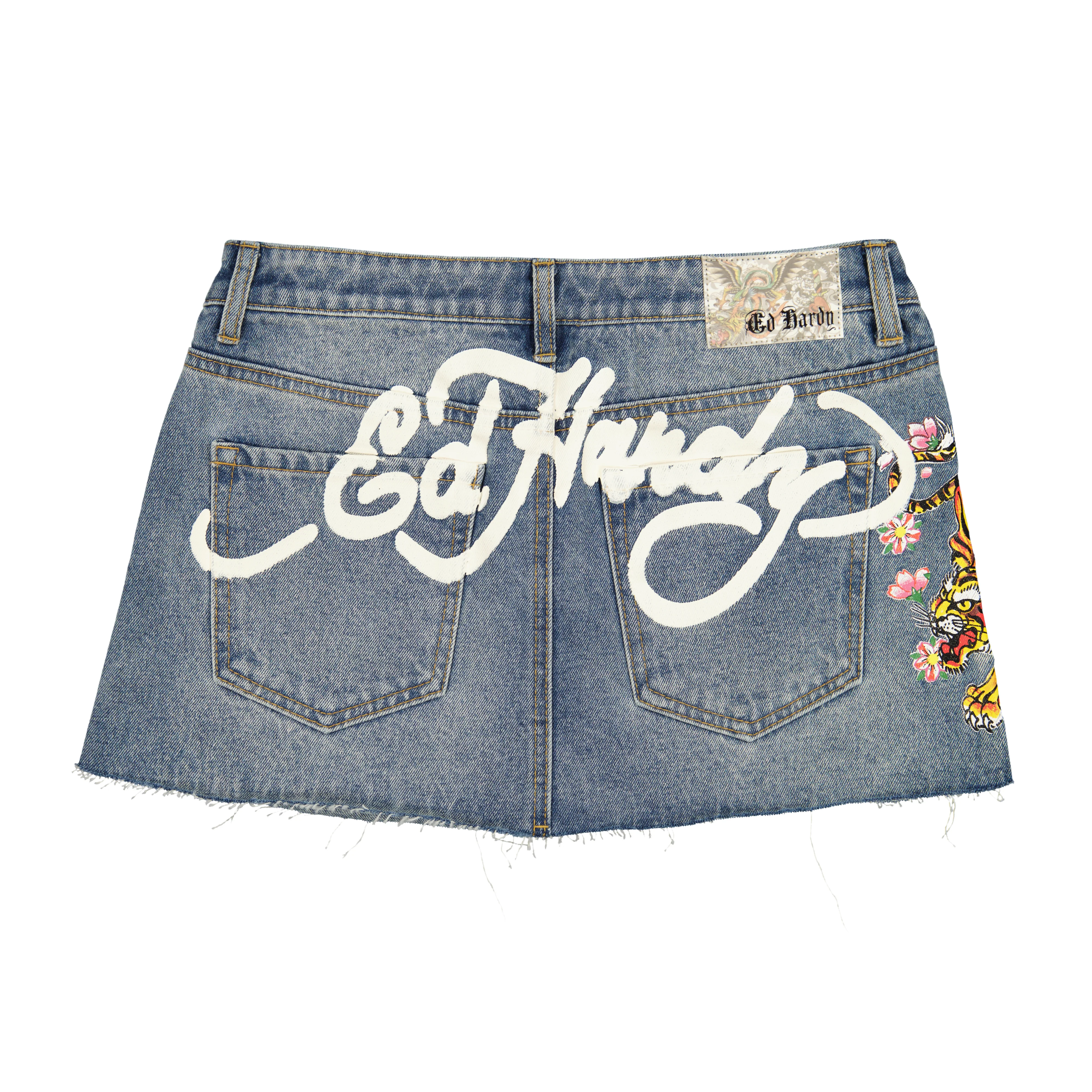 463-tiger-flowers-denim-skirt-2.webp Tiger Flowers Denim Skirt
