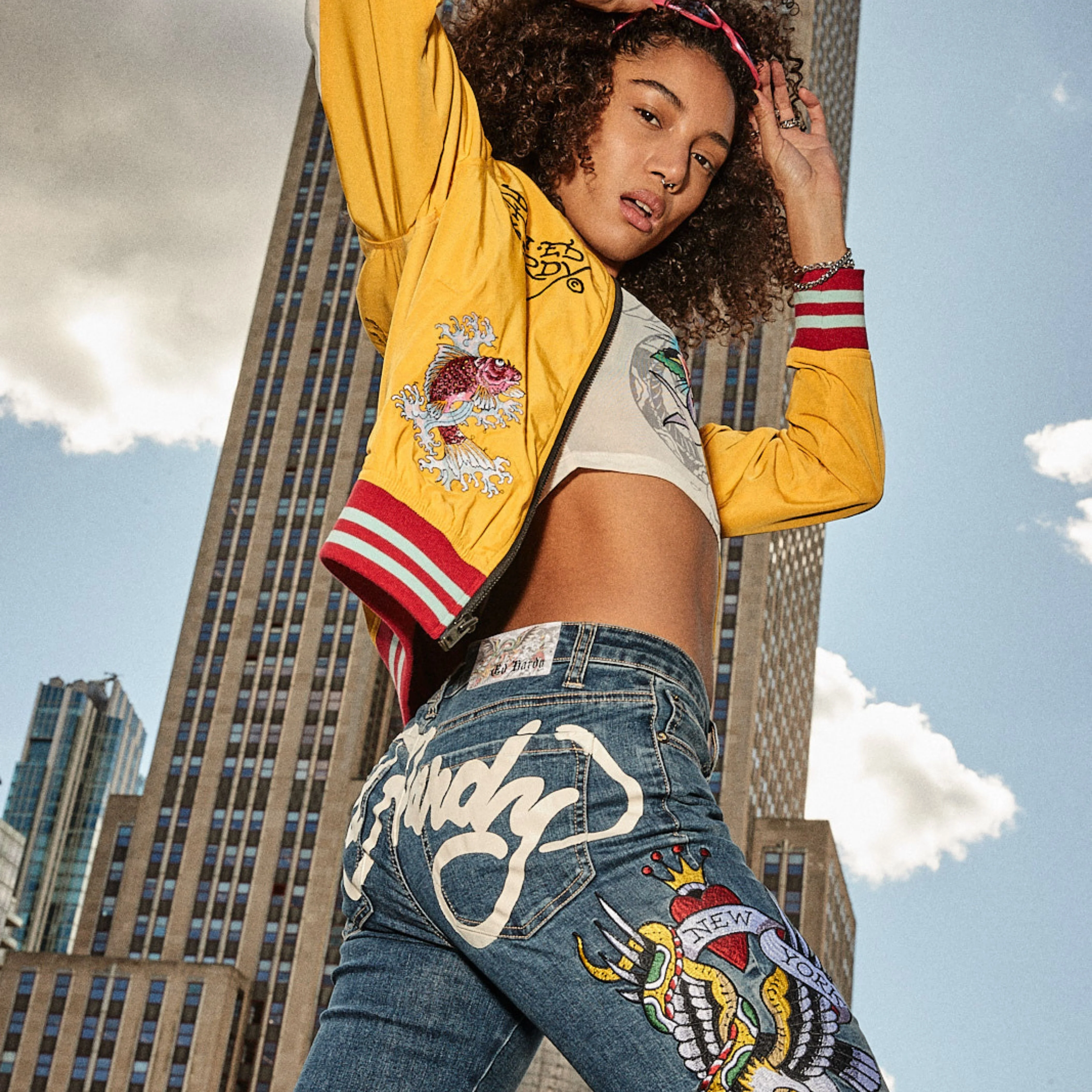 NYC Eagle Slim Flare Jean