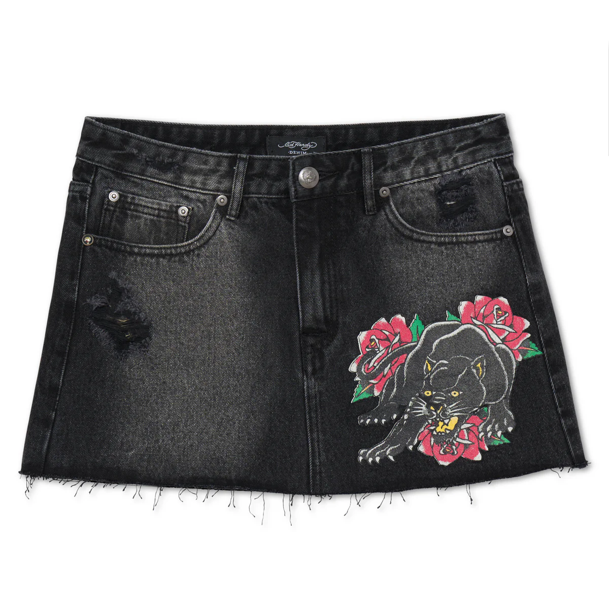 591-panther-roses-denim-skirt-1.webp Panther Roses Denim Skirt
