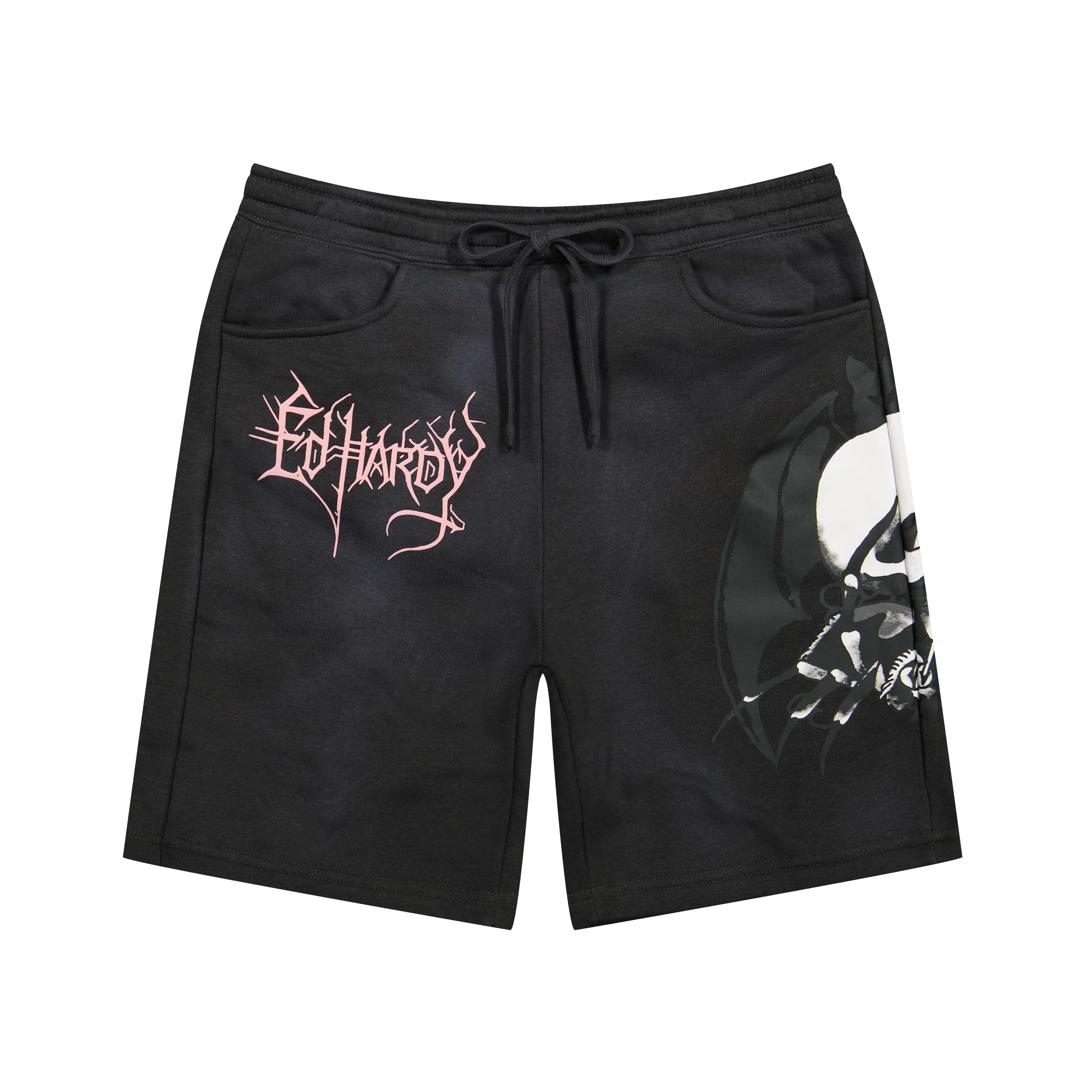783-spider-skull-fleece-shorts-4.webp Spider Skull Fleece Shorts