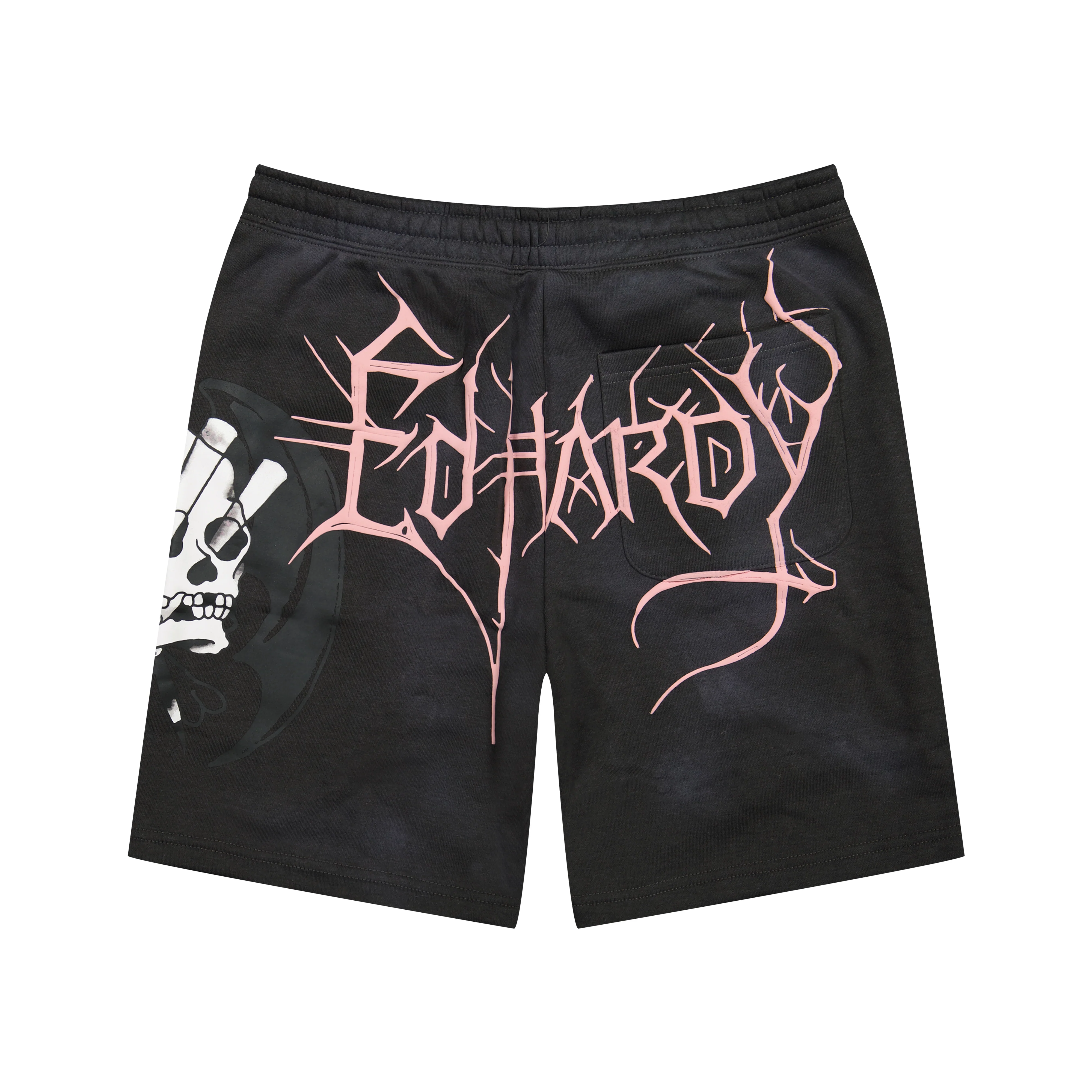 783-spider-skull-fleece-shorts-5.webp Spider Skull Fleece Shorts