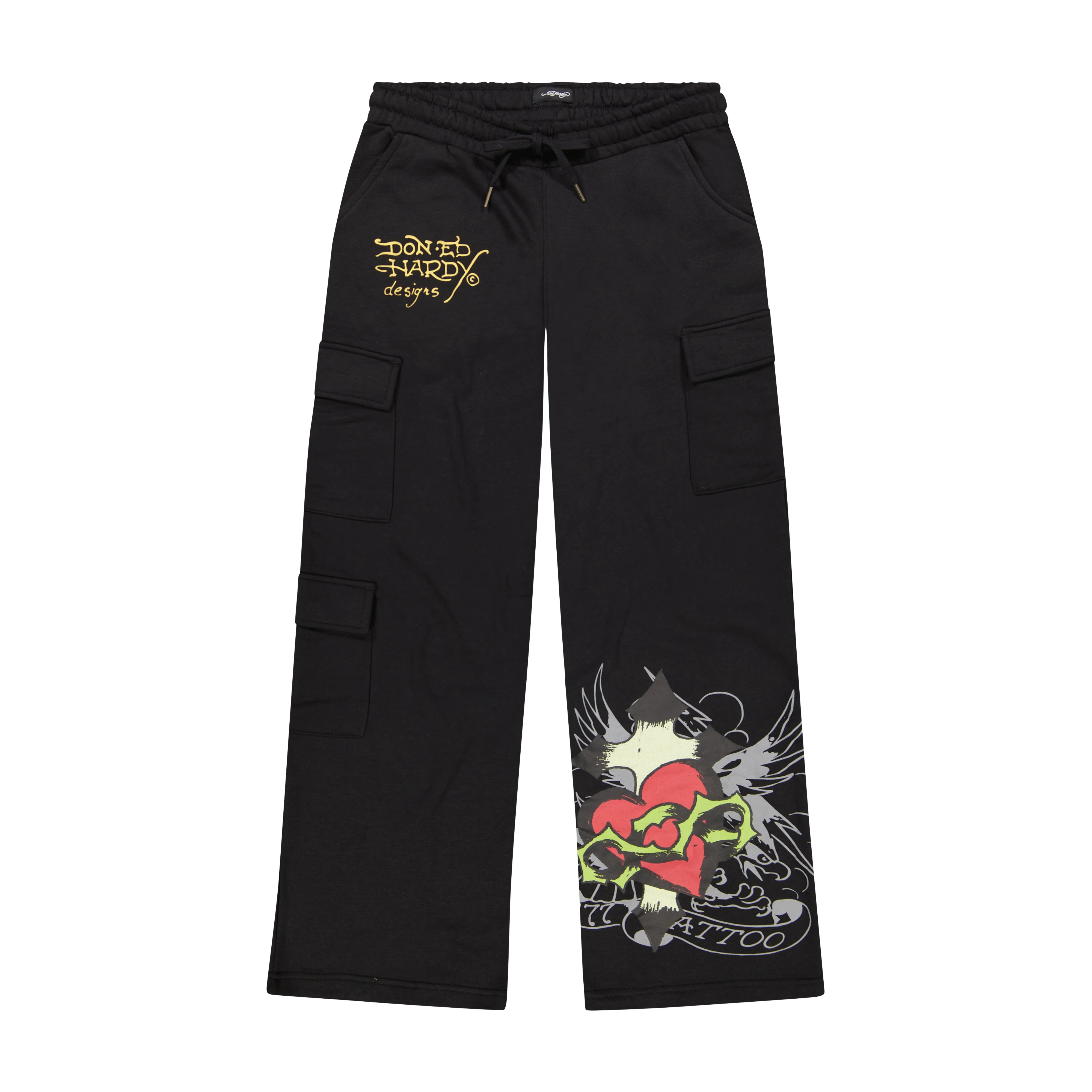 961-sacred-heart-cargo-sweatpants-black-1.webp Sacred Heart Cargo Sweatpants - Black