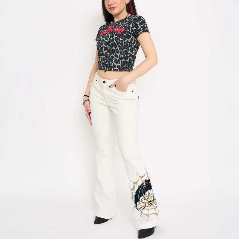 99-bat-skull-embroidered-low-waist-bootcut-jeans-1.webp Bat Skull Embroidered Low Waist Bootcut Jeans